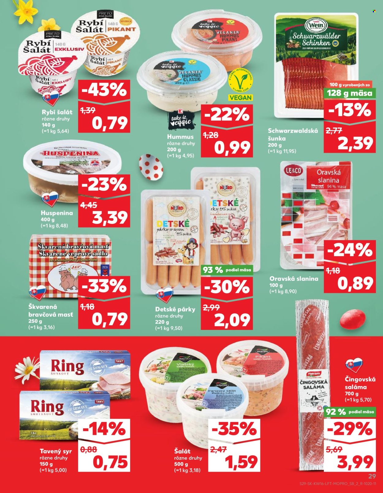 Leták Kaufland - 16.4.2025 - 23.4.2025. Strana 29