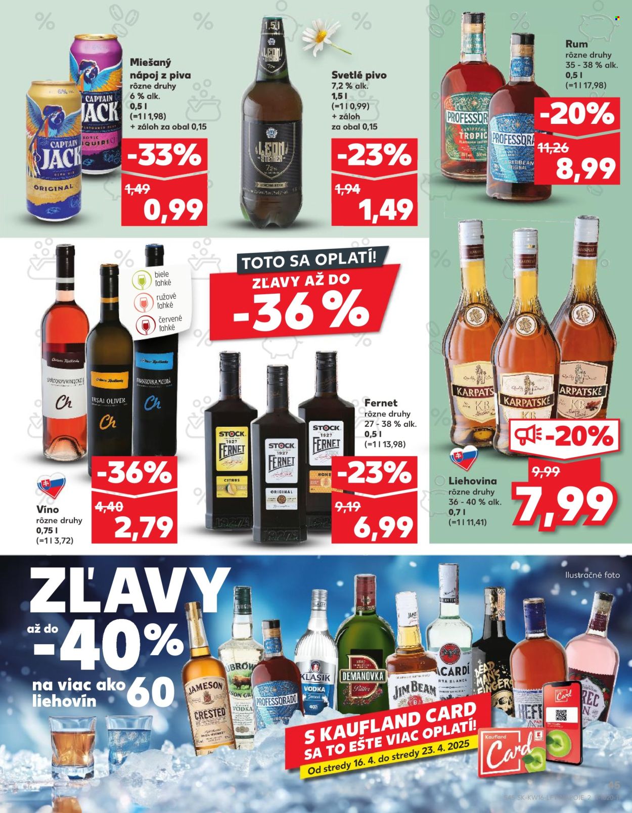Leták Kaufland - 16.4.2025 - 23.4.2025. Strana 45