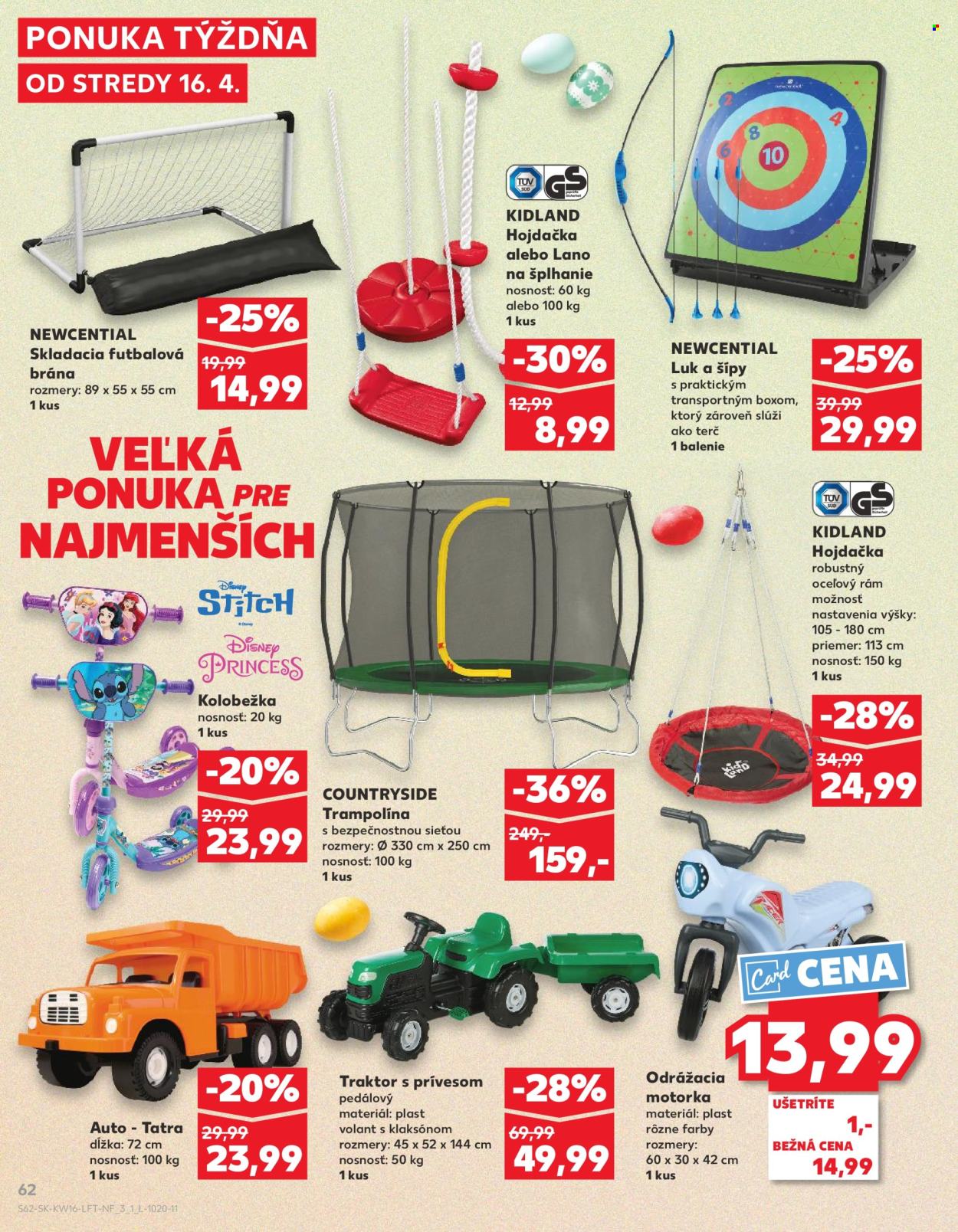 Leták Kaufland - 16.4.2025 - 23.4.2025. Strana 62
