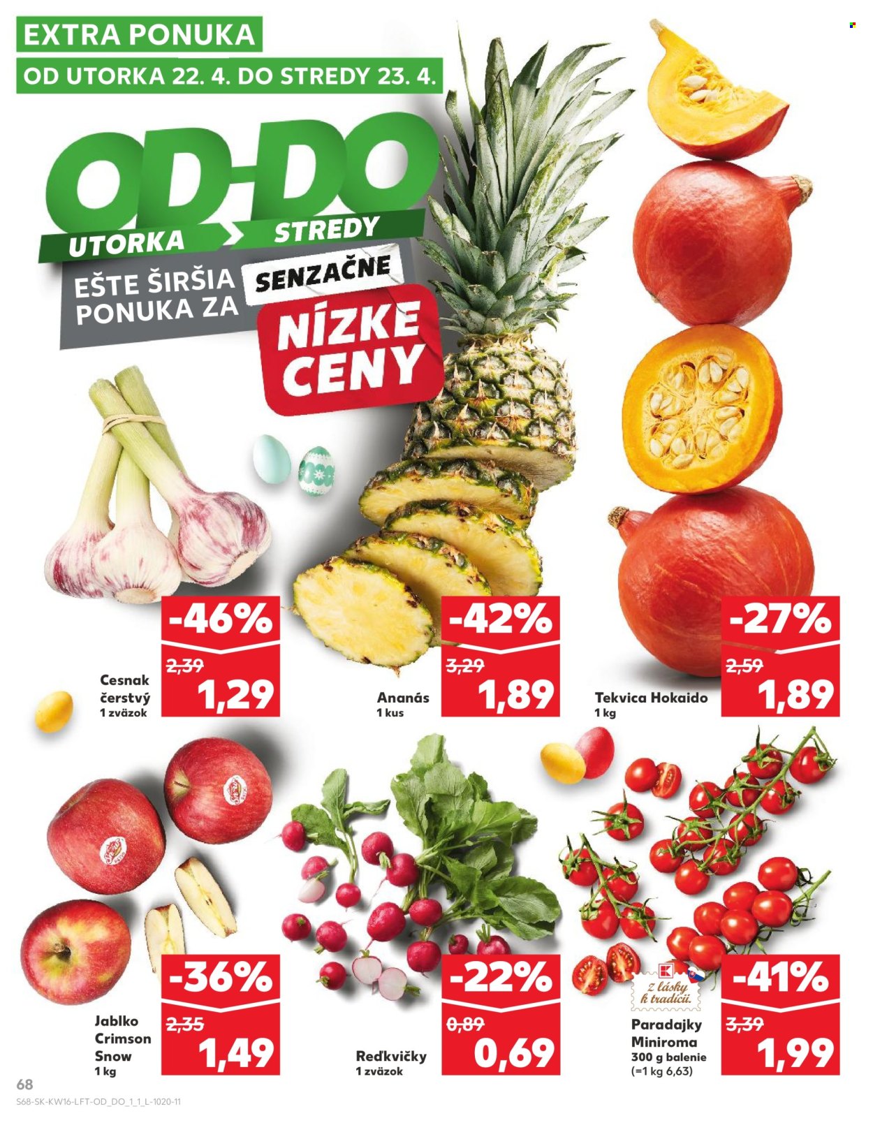 Leták Kaufland - 16.4.2025 - 23.4.2025. Strana 68