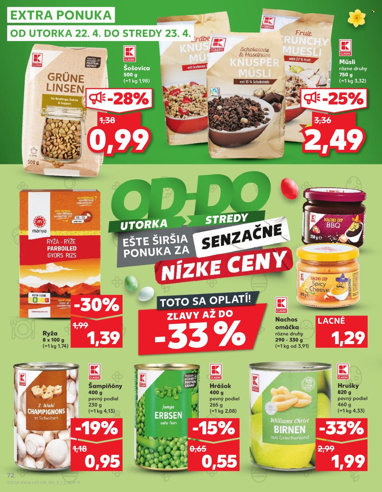 Leták Kaufland - 16.4.2025 - 23.4.2025. Strana 72