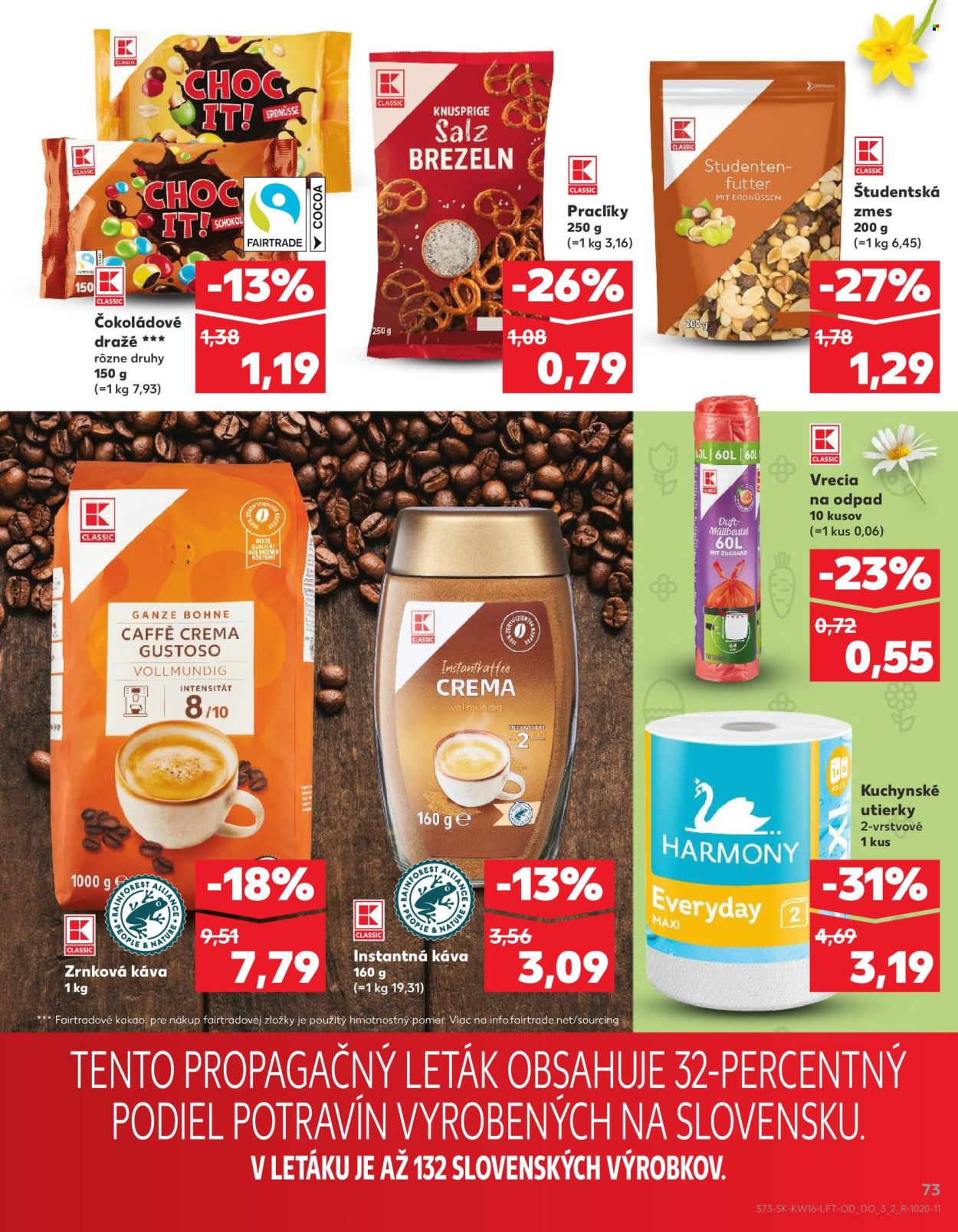 Leták Kaufland - 16.4.2025 - 23.4.2025. Strana 73