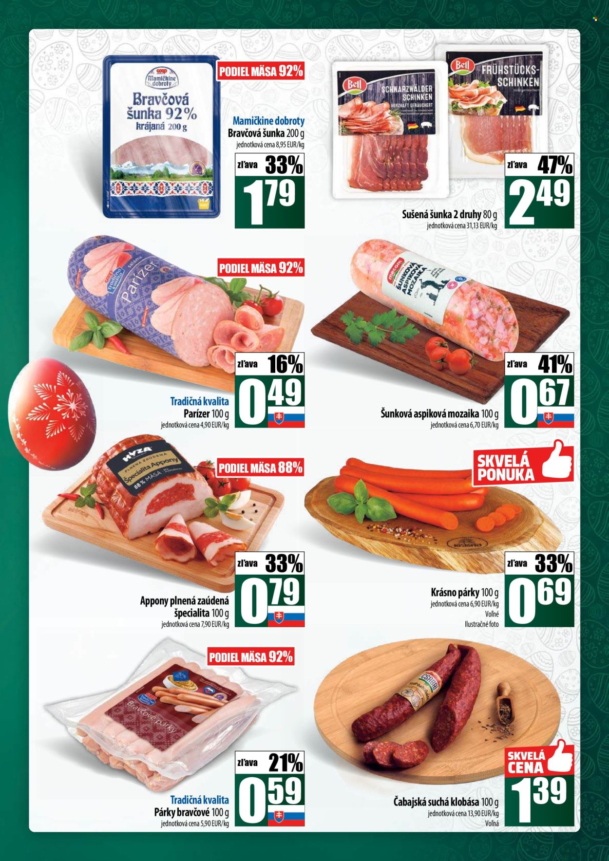 Leták COOP Jednota - 16.4.2025 - 23.4.2025. Strana 7