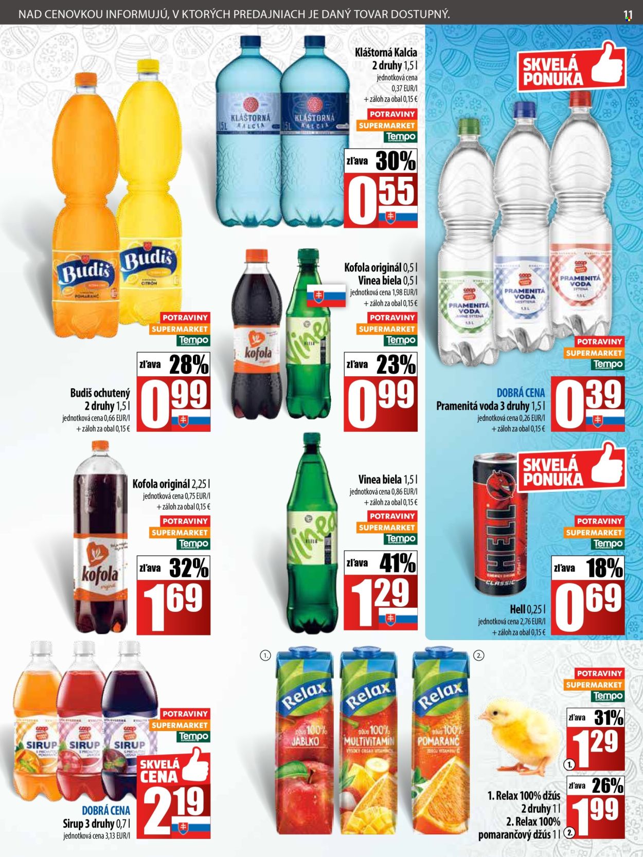Leták COOP Jednota - 16.4.2025 - 23.4.2025. Strana 11