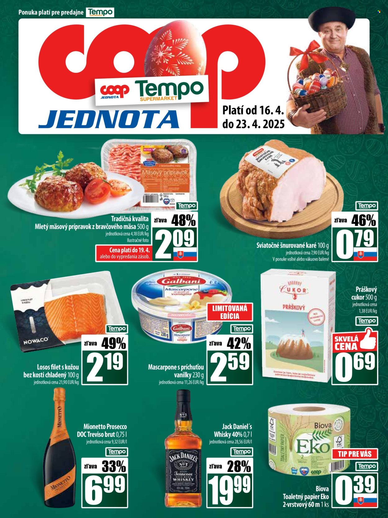 Leták COOP Jednota - 16.4.2025 - 23.4.2025. Strana 25