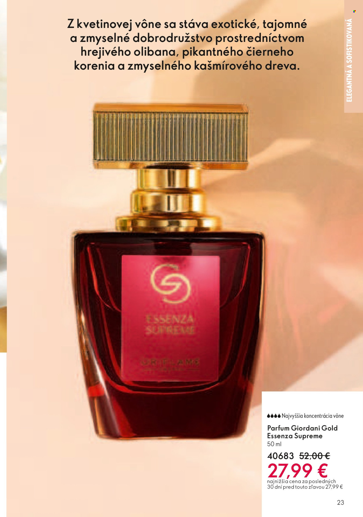 Leták Oriflame - 4.5.2025 - 24.5.2025. Strana 23