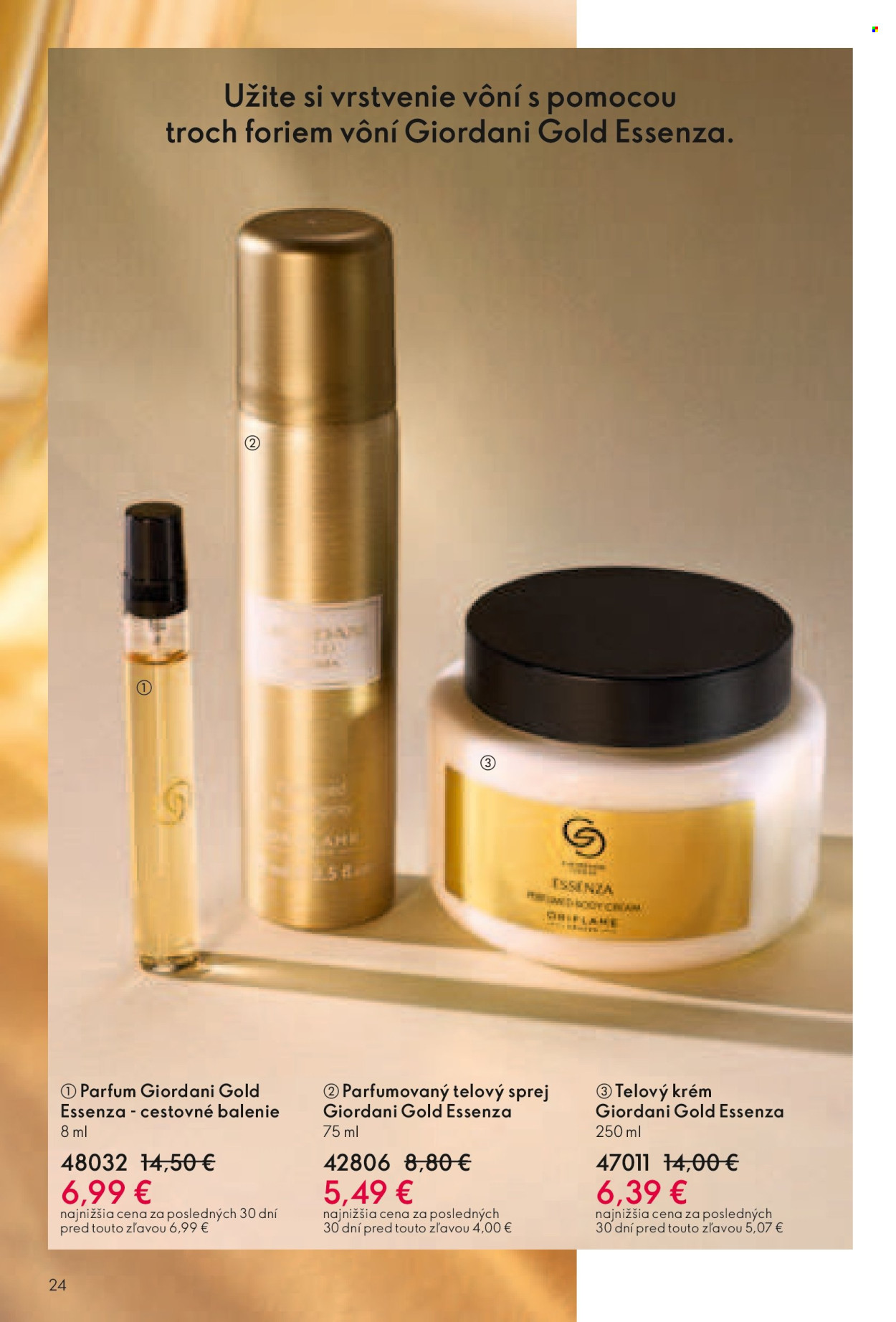 Leták Oriflame - 4.5.2025 - 24.5.2025. Strana 24