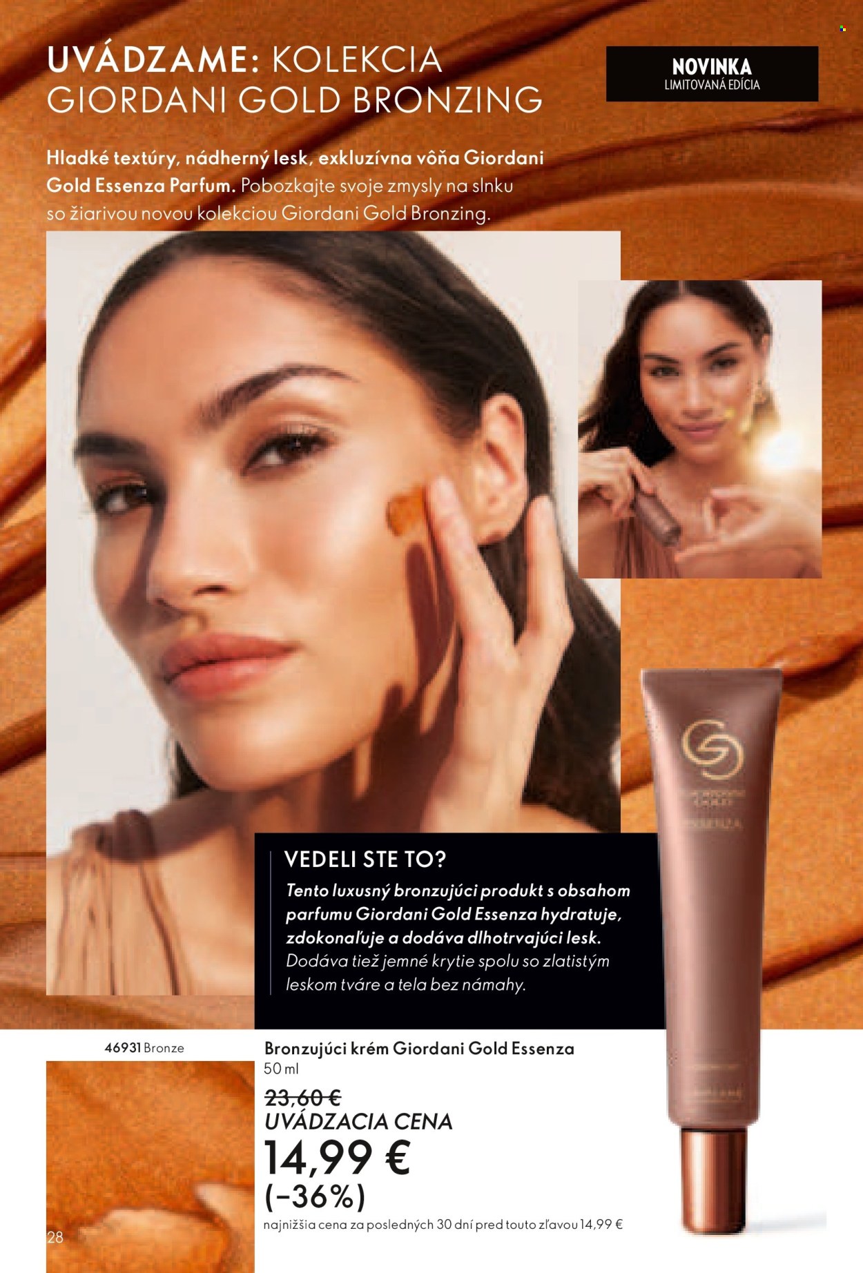 Leták Oriflame - 4.5.2025 - 24.5.2025. Strana 28