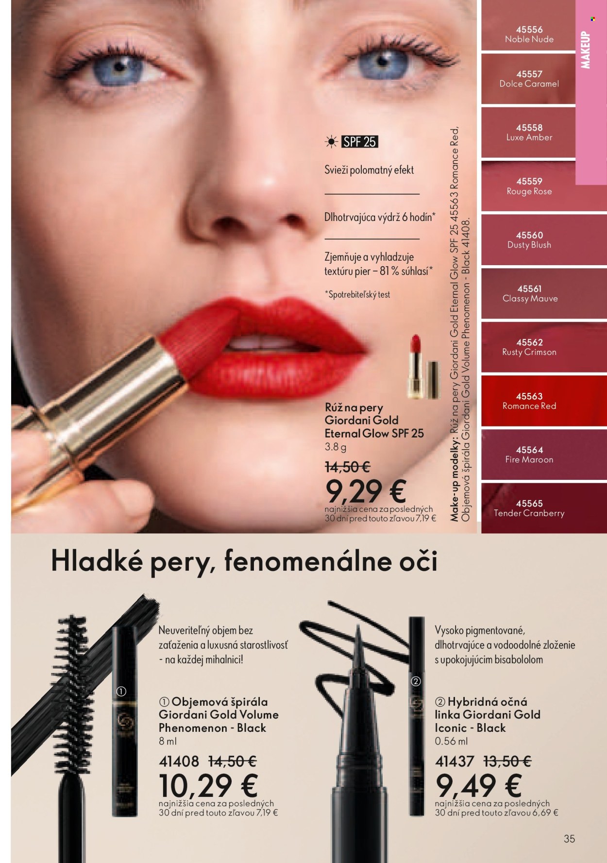 Leták Oriflame - 4.5.2025 - 24.5.2025. Strana 35