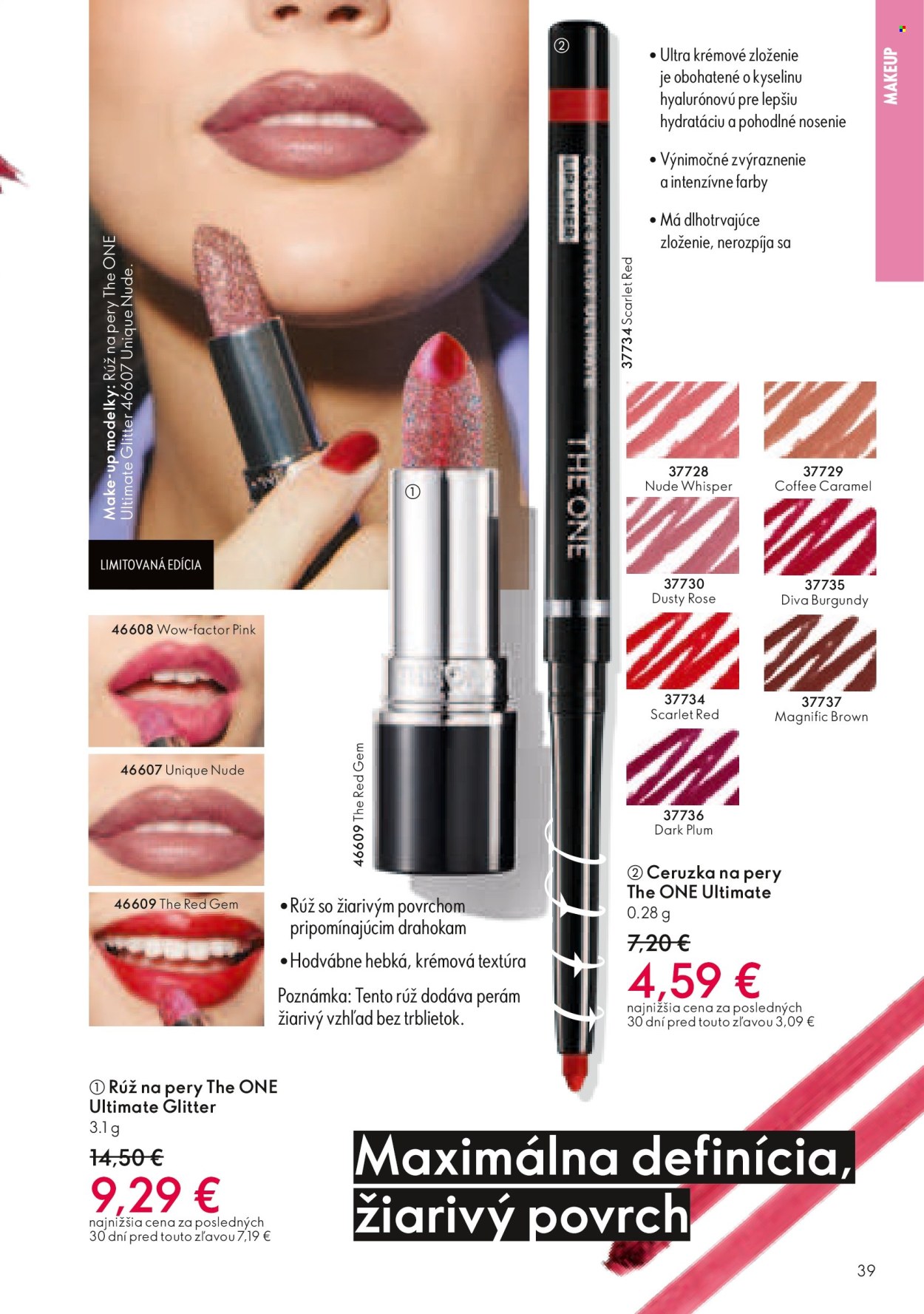 Leták Oriflame - 4.5.2025 - 24.5.2025. Strana 39