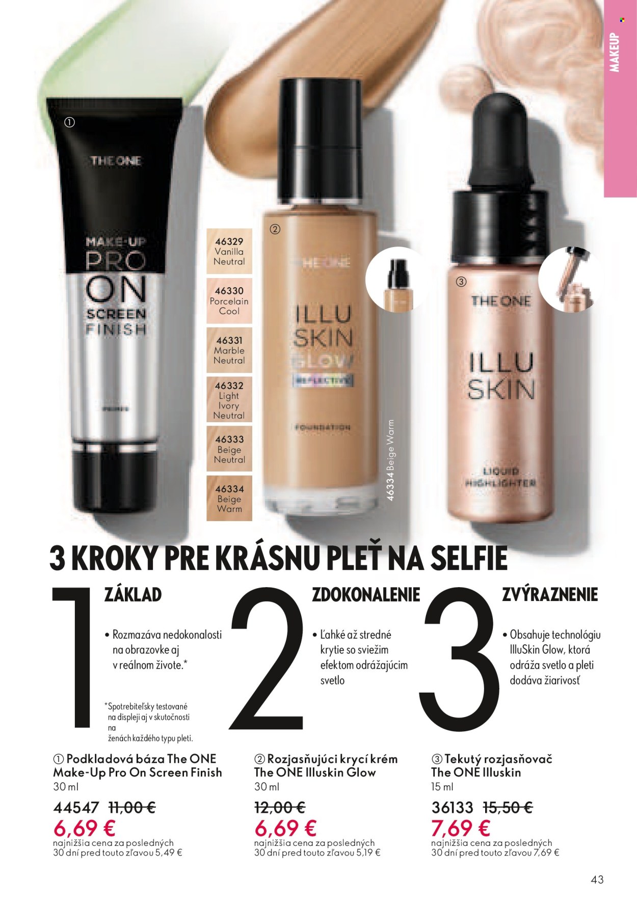 Leták Oriflame - 4.5.2025 - 24.5.2025. Strana 43