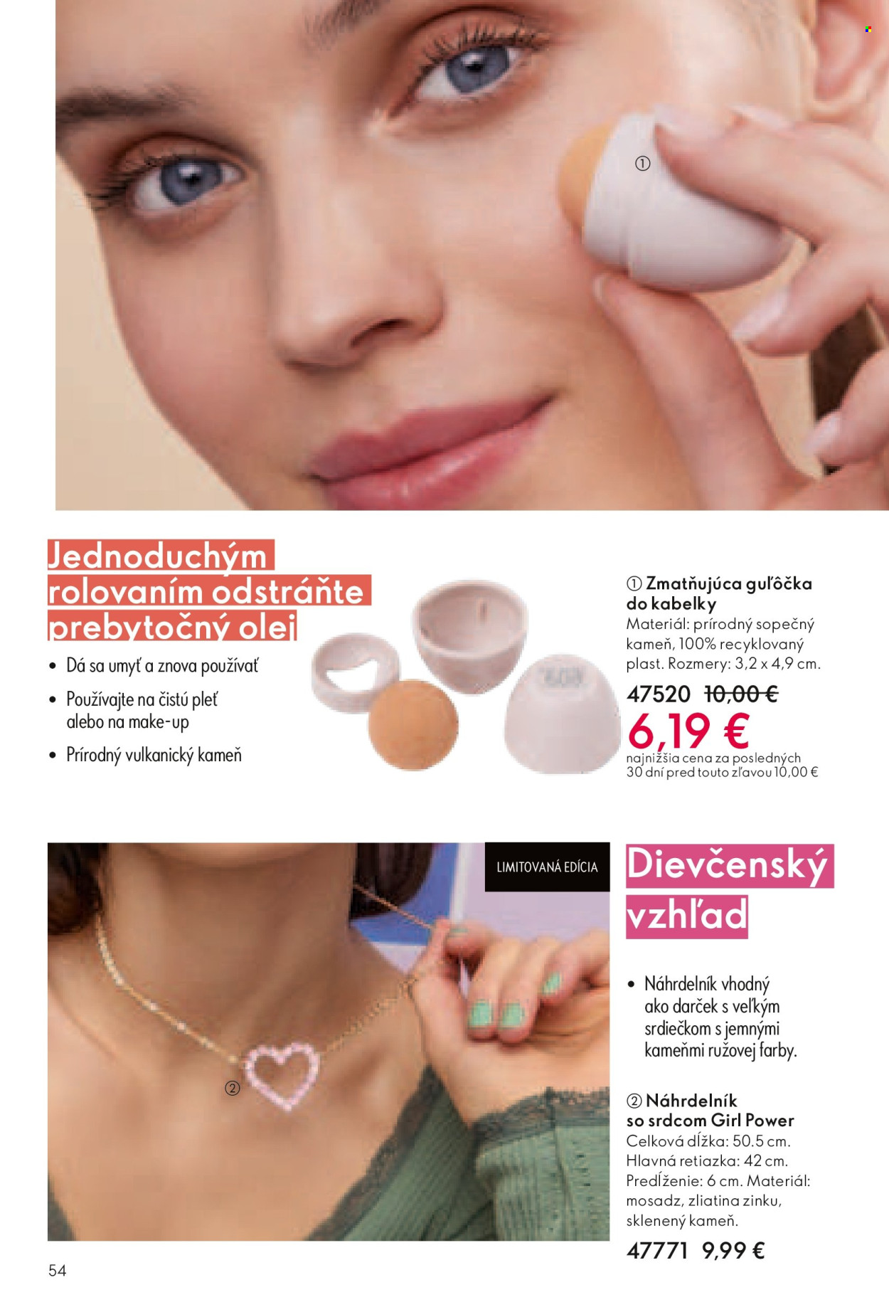 Leták Oriflame - 4.5.2025 - 24.5.2025. Strana 54
