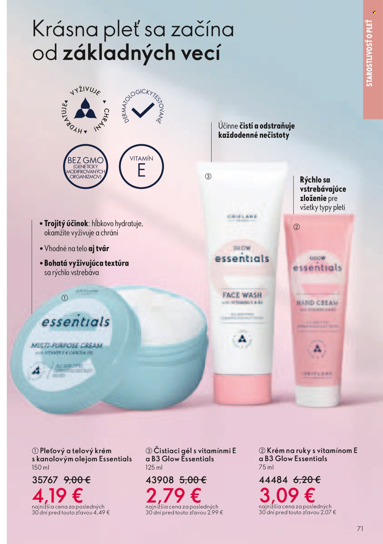 Leták Oriflame - 4.5.2025 - 24.5.2025. Strana 71