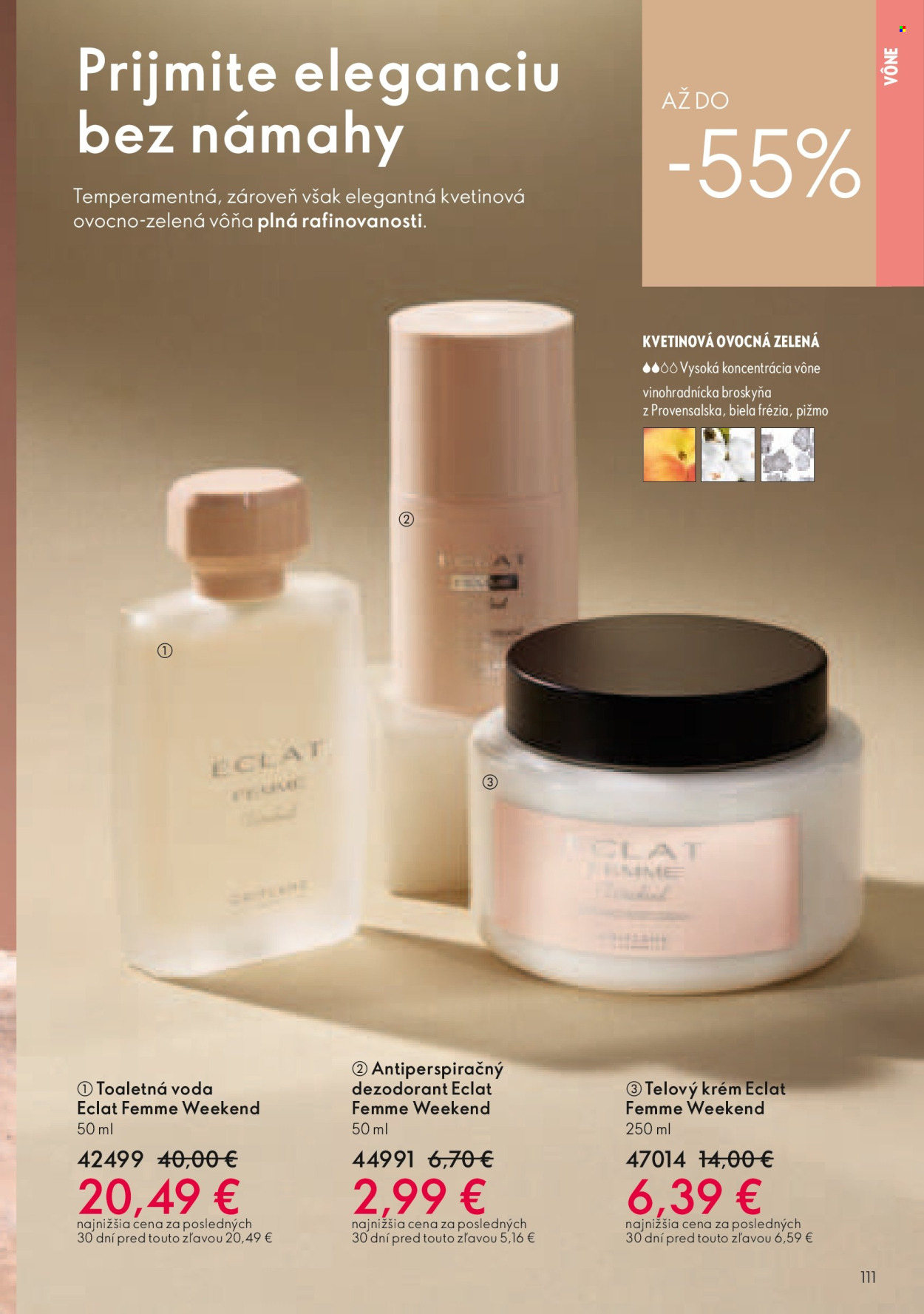 Leták Oriflame - 4.5.2025 - 24.5.2025. Strana 111