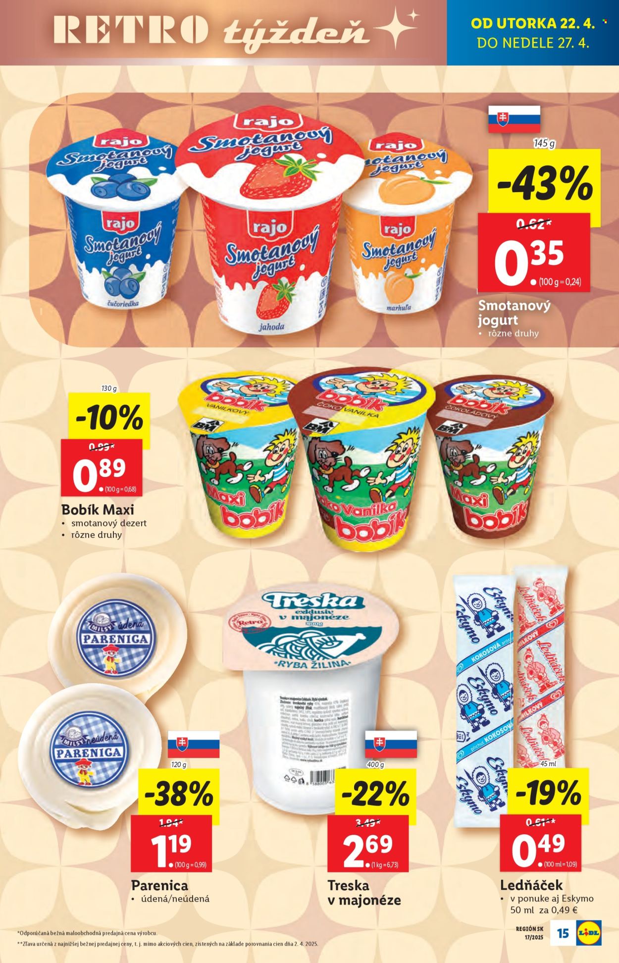 Leták Lidl - 22.4.2025 - 27.4.2025. Strana 15