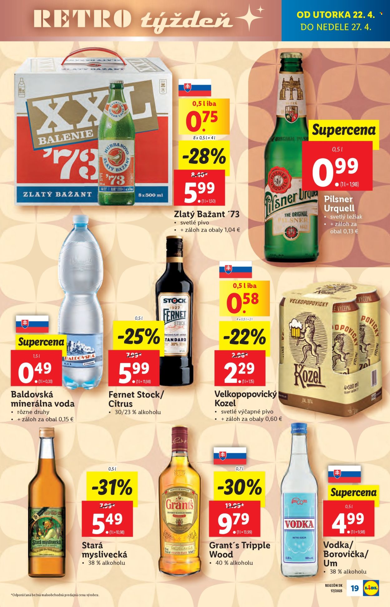 Leták Lidl - 22.4.2025 - 27.4.2025. Strana 19