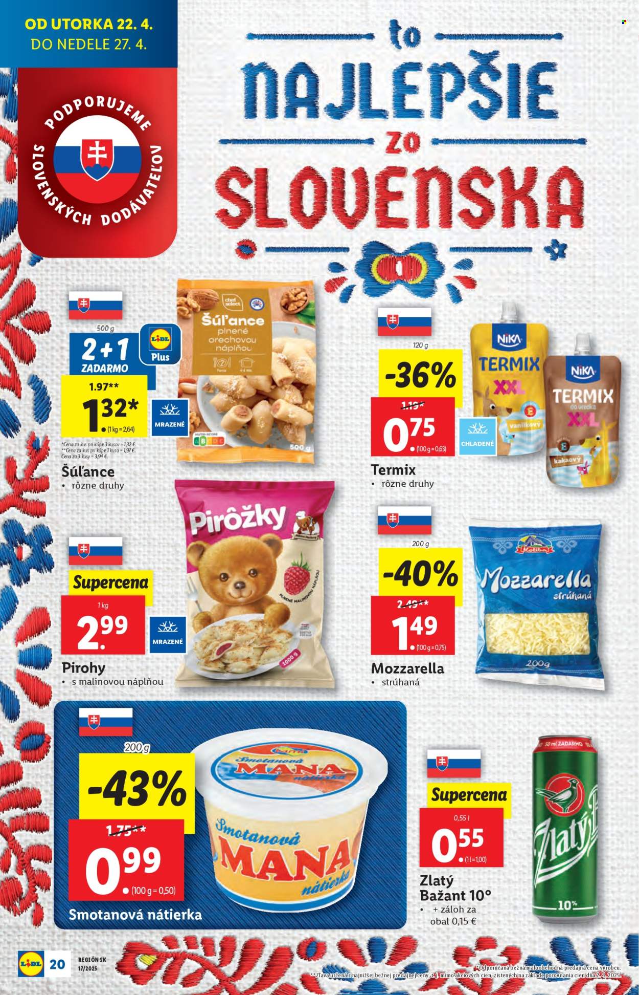 Leták Lidl - 22.4.2025 - 27.4.2025. Strana 20