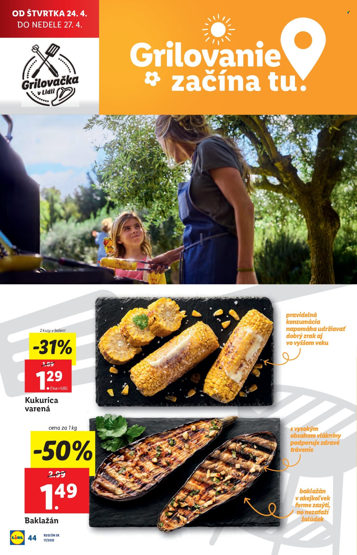 Leták Lidl - 22.4.2025 - 27.4.2025. Strana 44