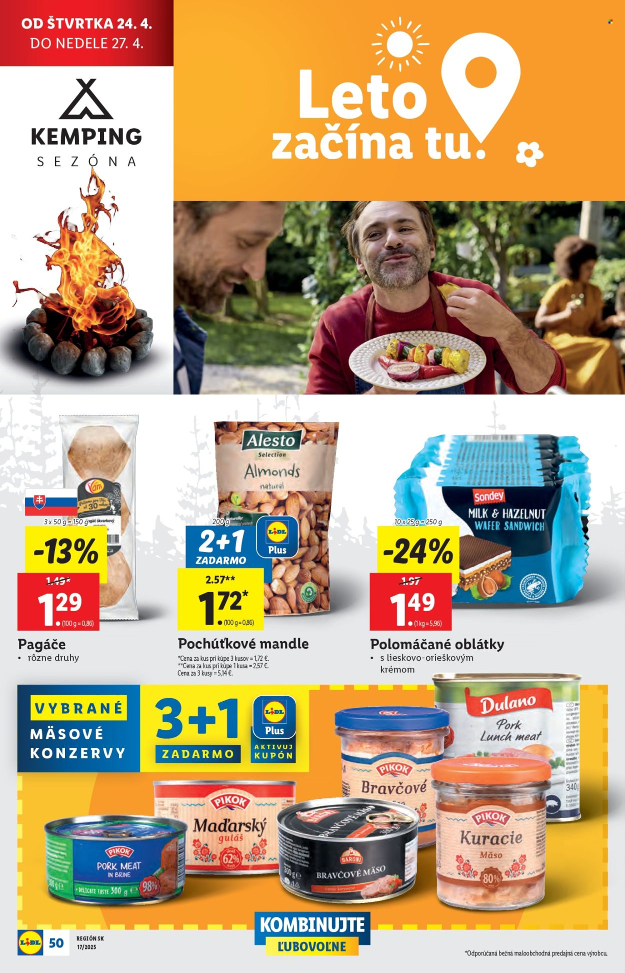 Leták Lidl - 22.4.2025 - 27.4.2025. Strana 50