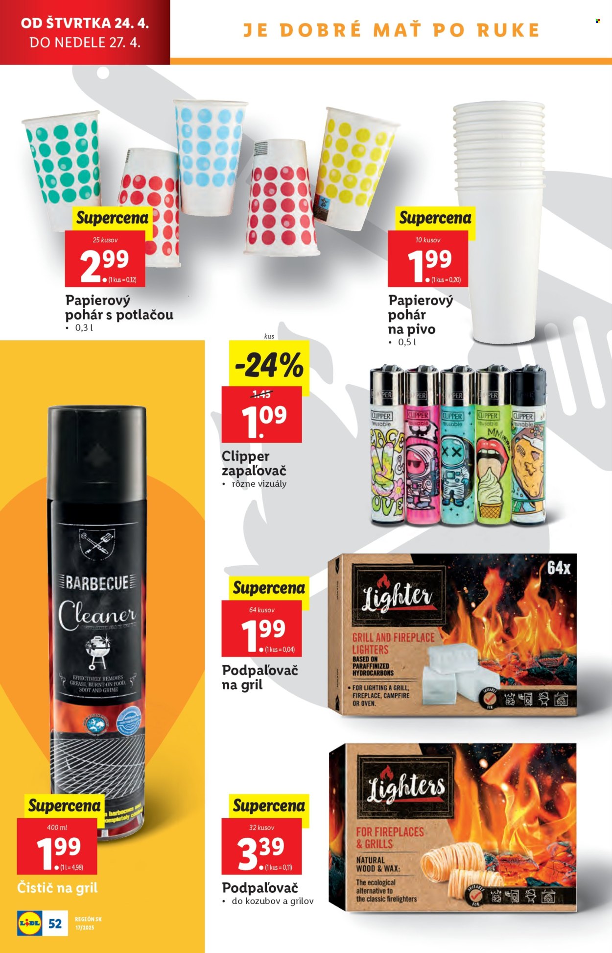 Leták Lidl - 22.4.2025 - 27.4.2025. Strana 52