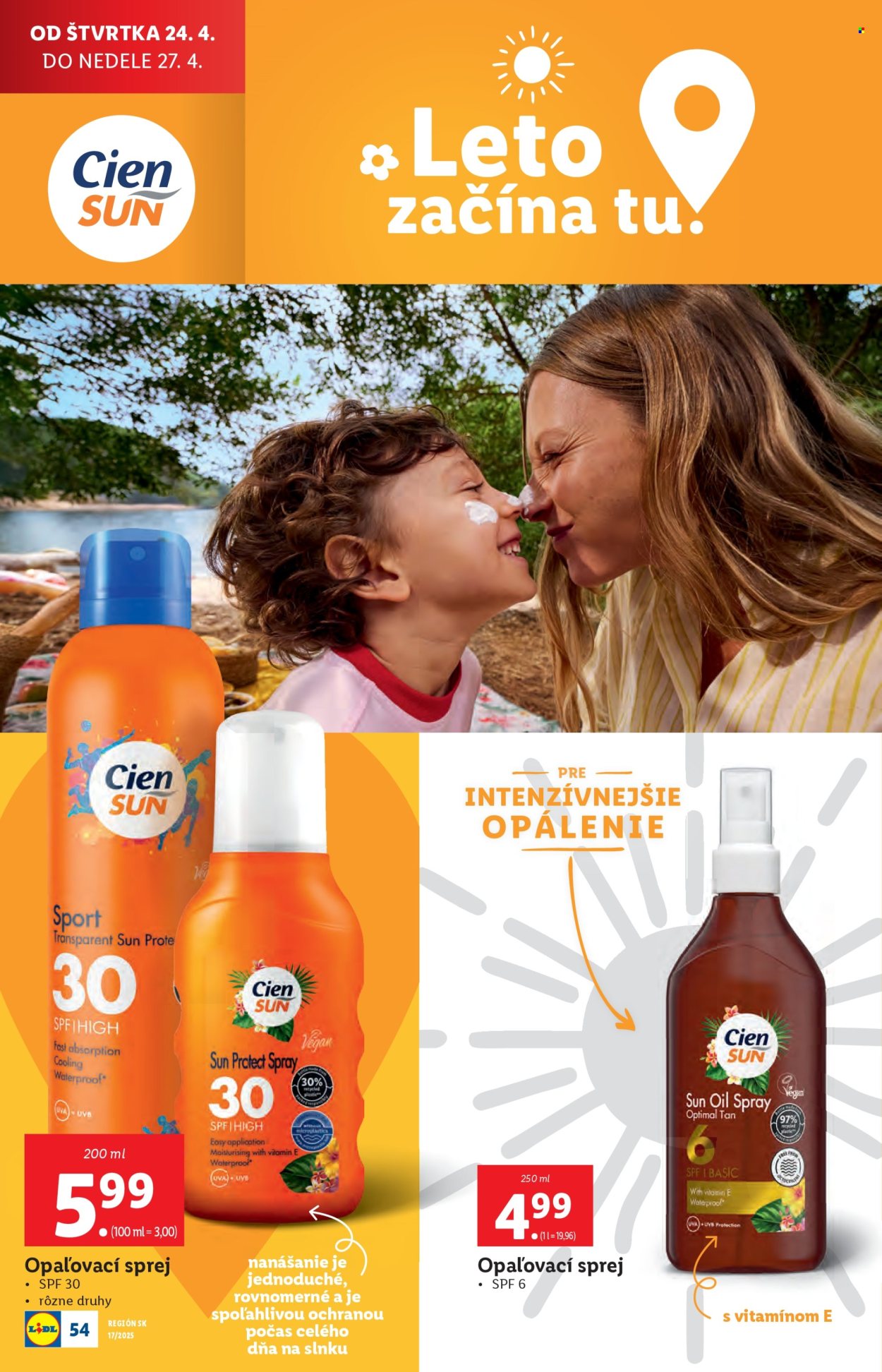Leták Lidl - 22.4.2025 - 27.4.2025. Strana 54