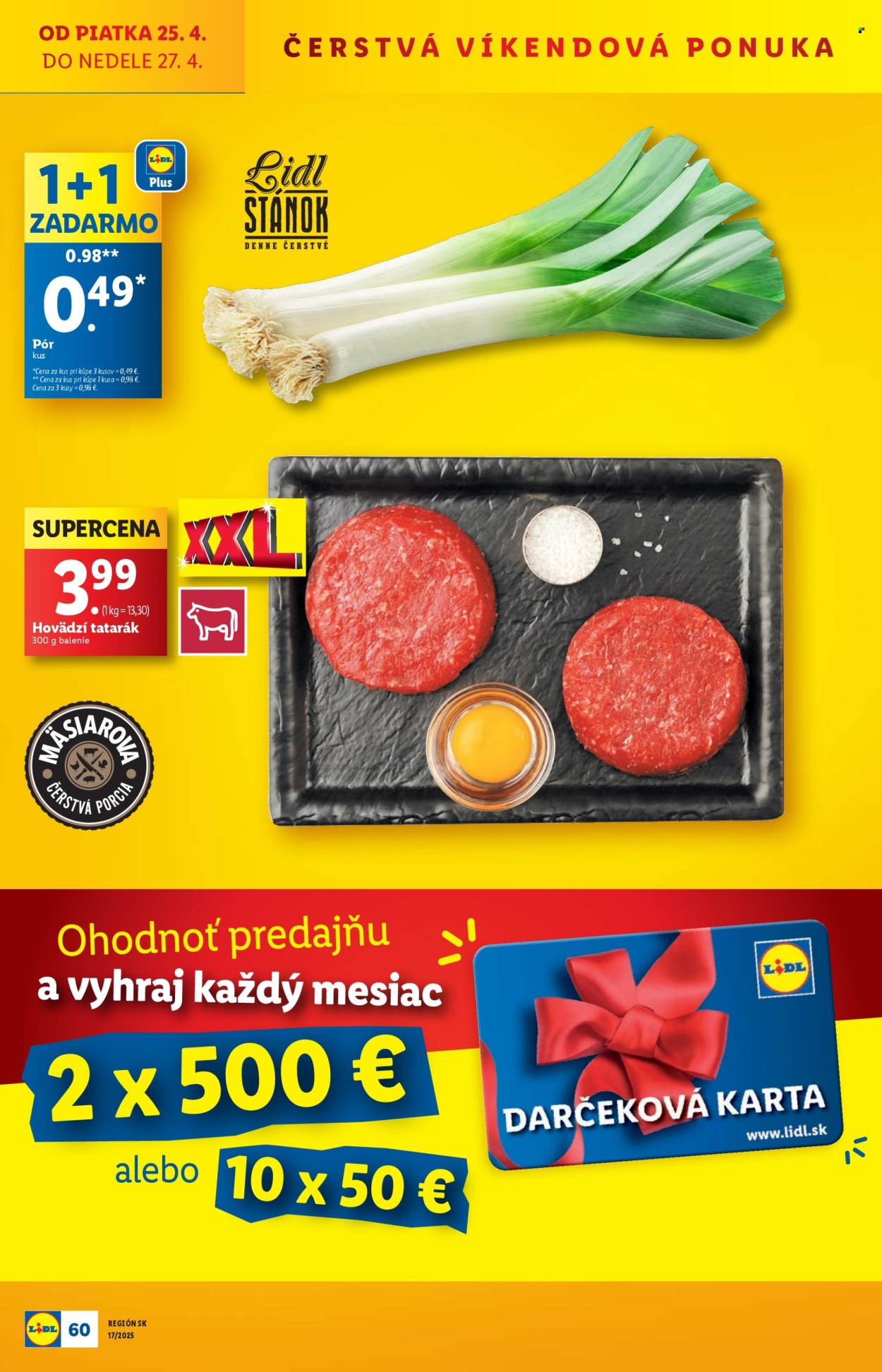 Leták Lidl - 22.4.2025 - 27.4.2025. Strana 60