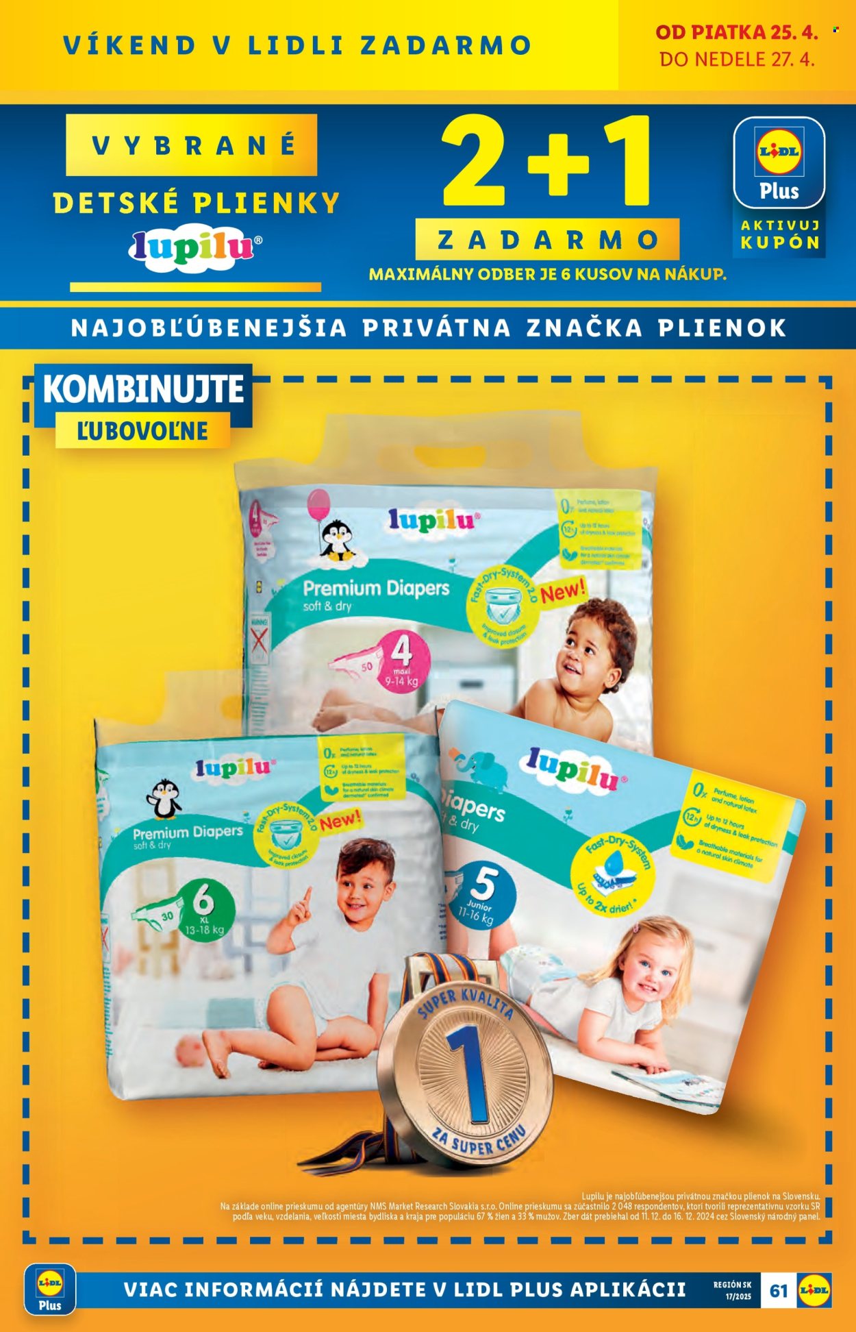 Leták Lidl - 22.4.2025 - 27.4.2025. Strana 61