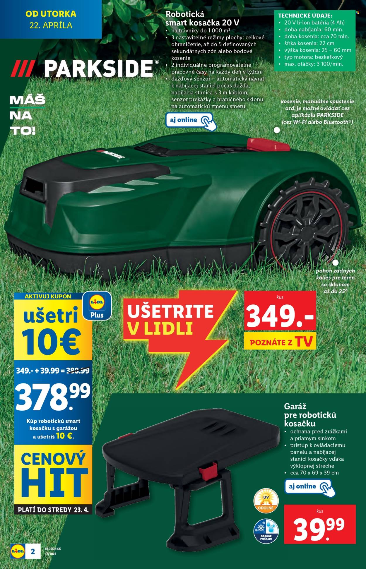 Leták Lidl. Strana 2