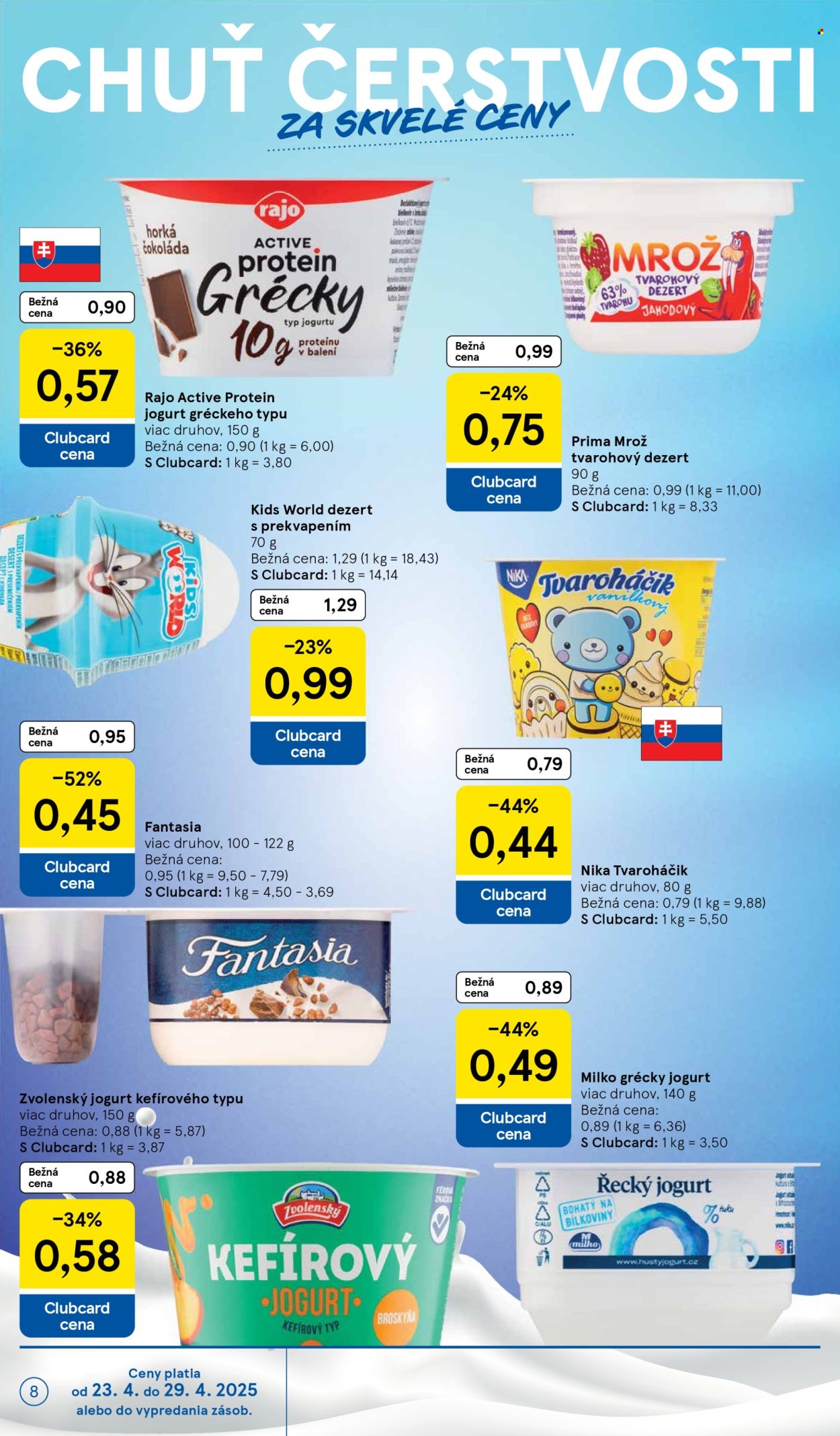 Leták TESCO supermarket - 23.4.2025 - 29.4.2025. Strana 8