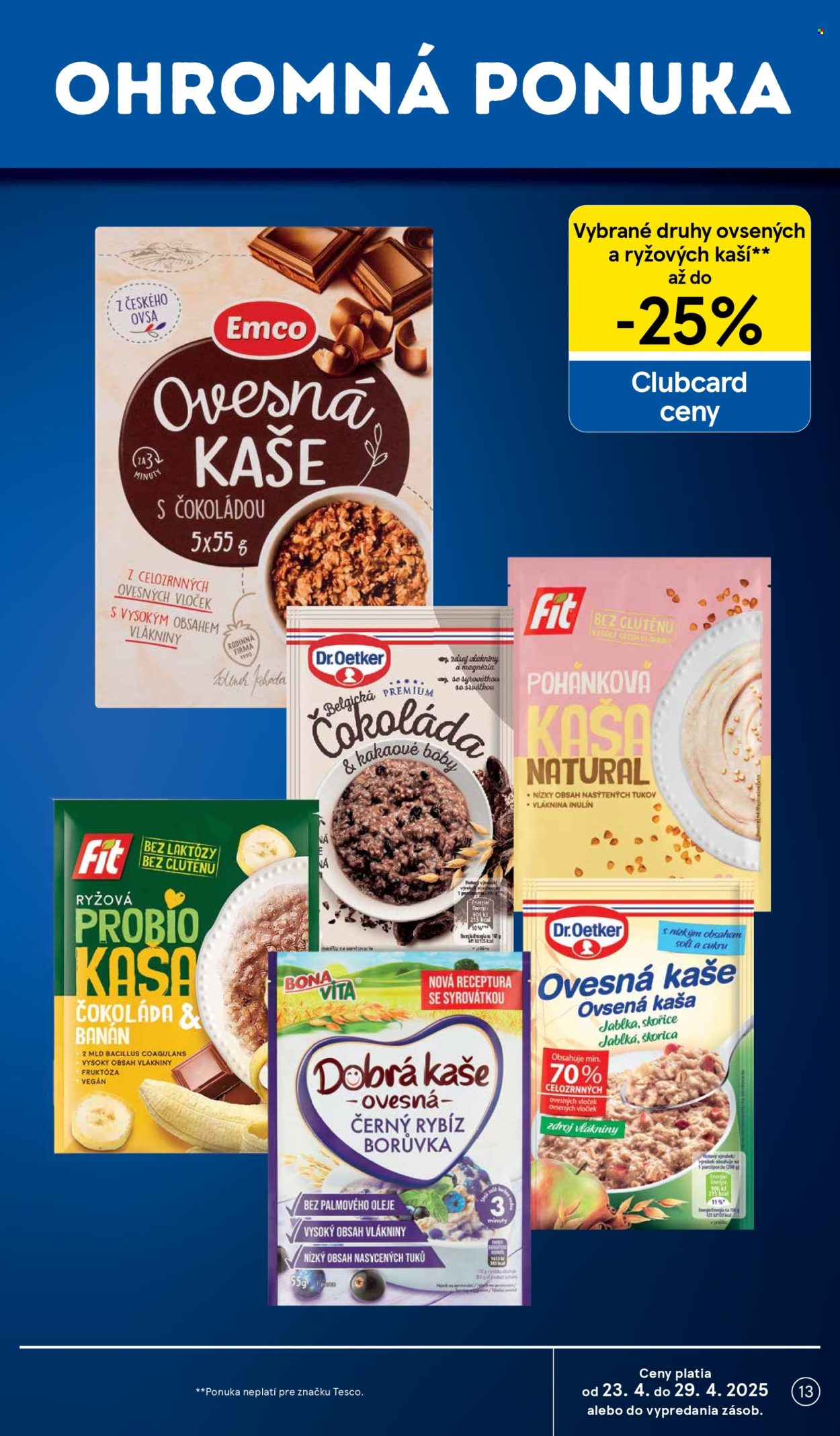 Leták TESCO - 23.4.2025 - 29.4.2025. Strana 13