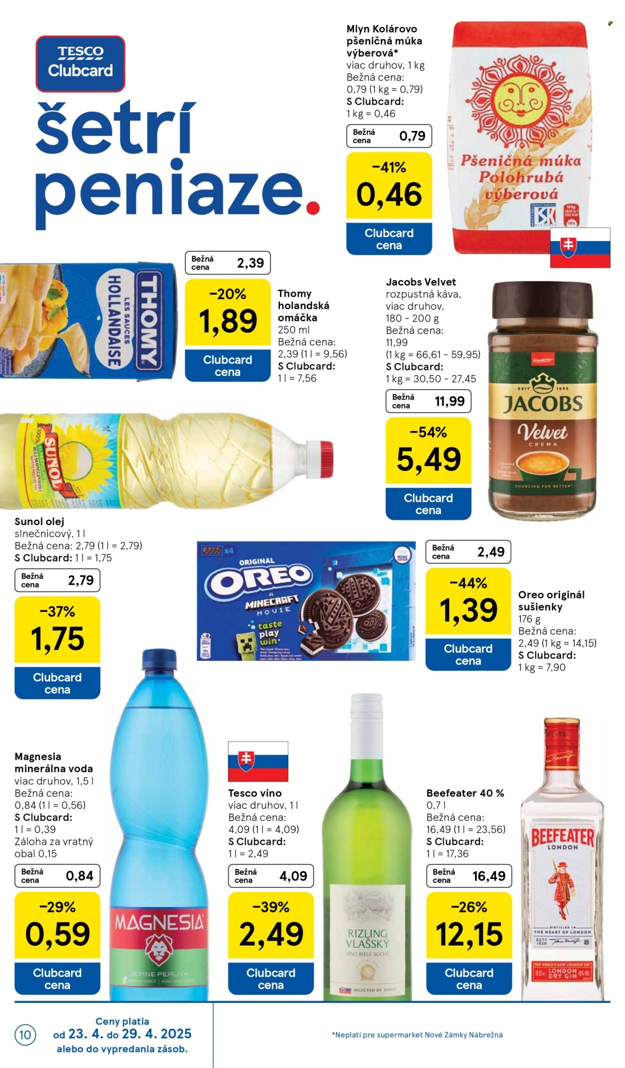 Leták TESCO supermarket - 23.4.2025 - 29.4.2025. Strana 10