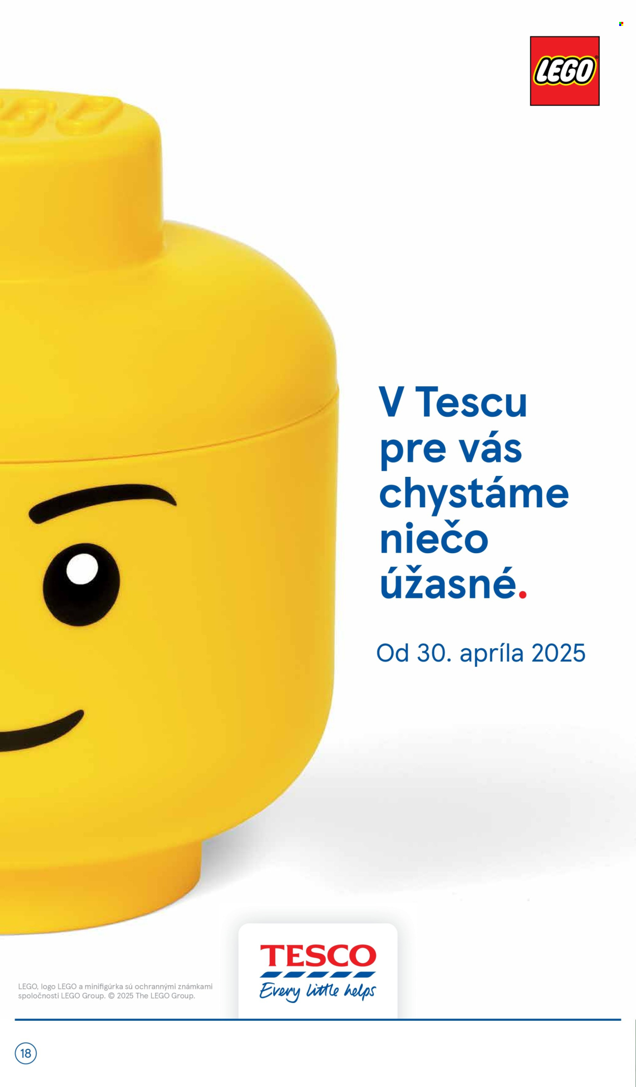 Leták TESCO - 23.4.2025 - 29.4.2025. Strana 18