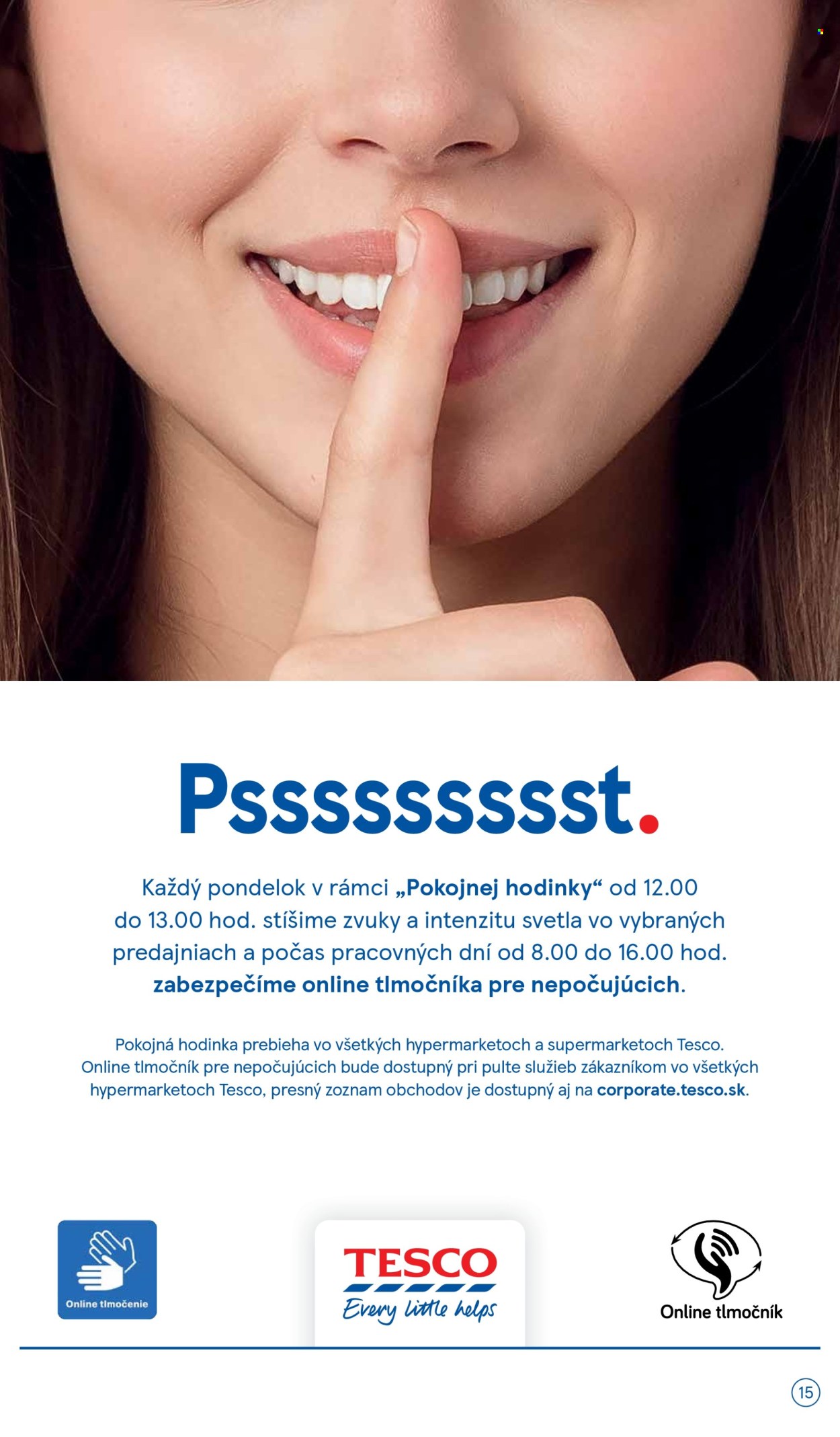 Leták TESCO supermarket - 23.4.2025 - 29.4.2025. Strana 15