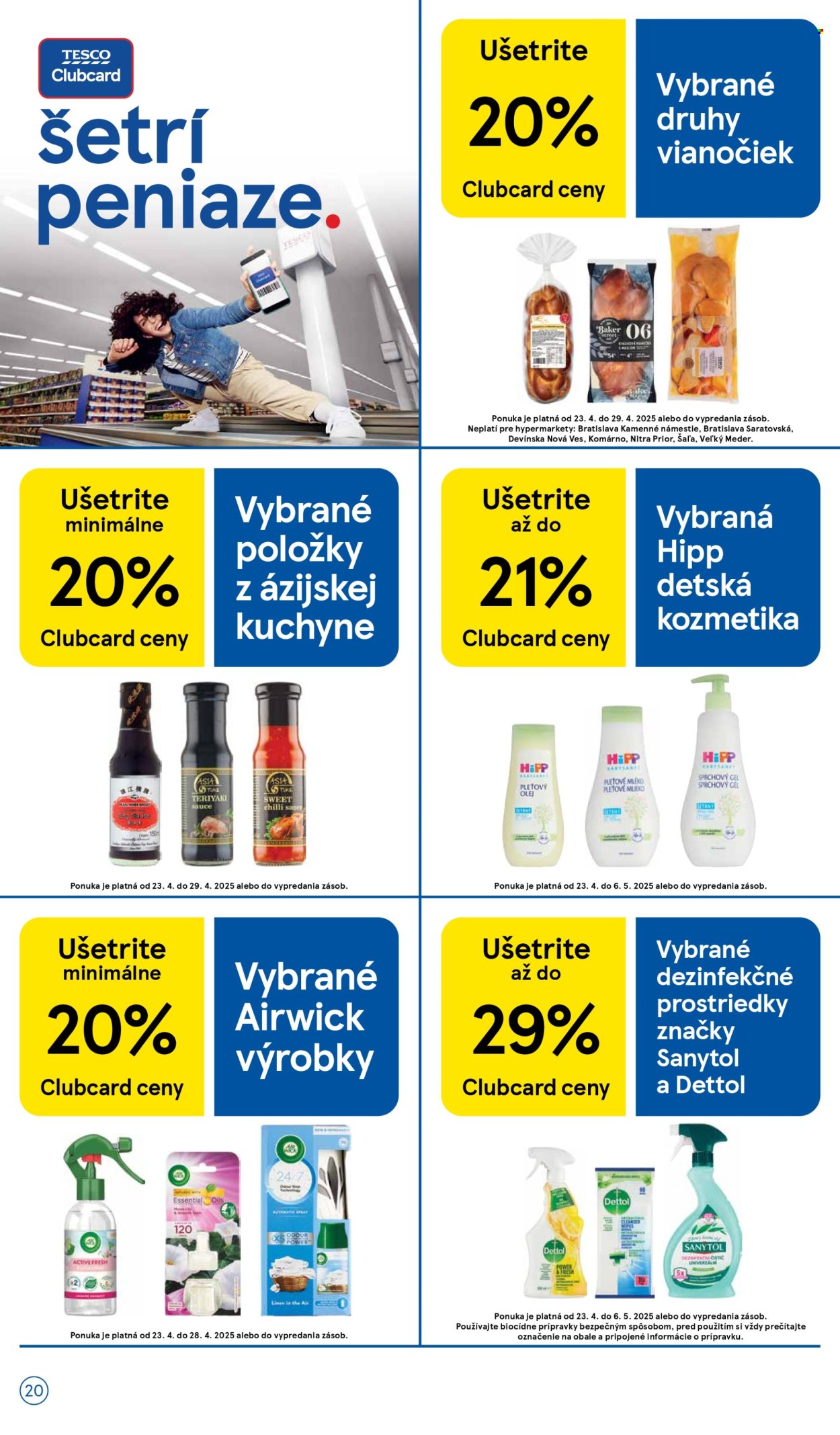 Leták TESCO - 23.4.2025 - 29.4.2025. Strana 20