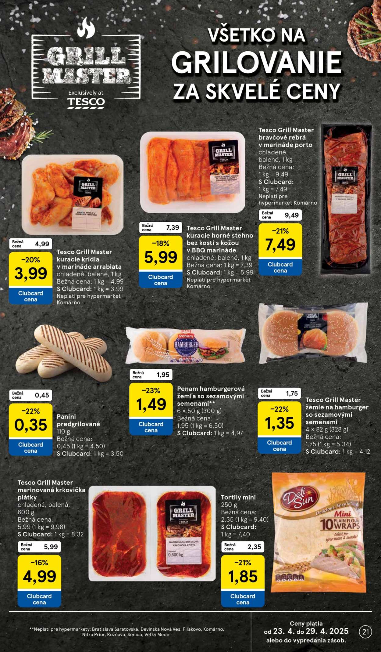 Leták TESCO - 23.4.2025 - 29.4.2025. Strana 21