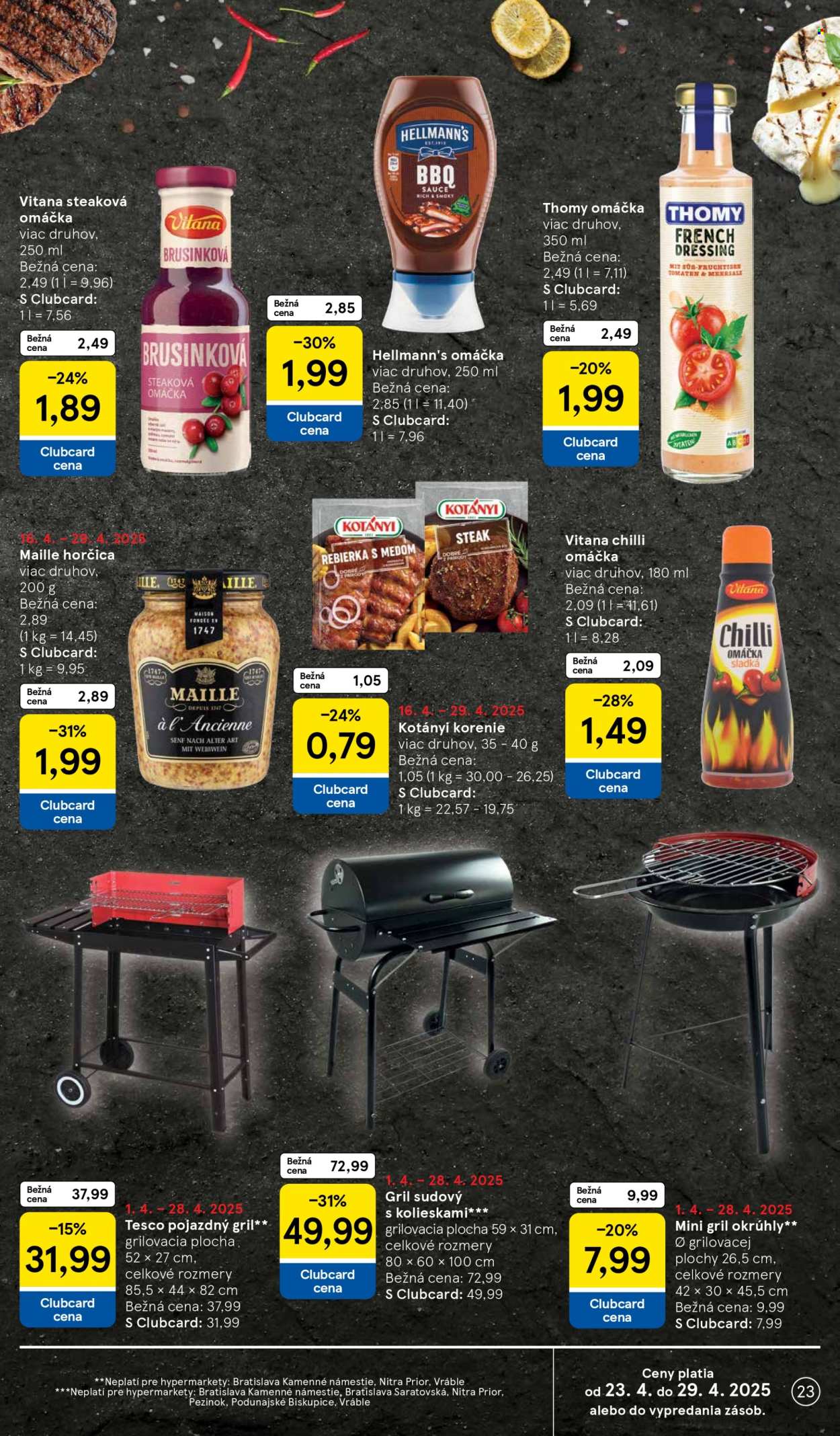 Leták TESCO - 23.4.2025 - 29.4.2025. Strana 23