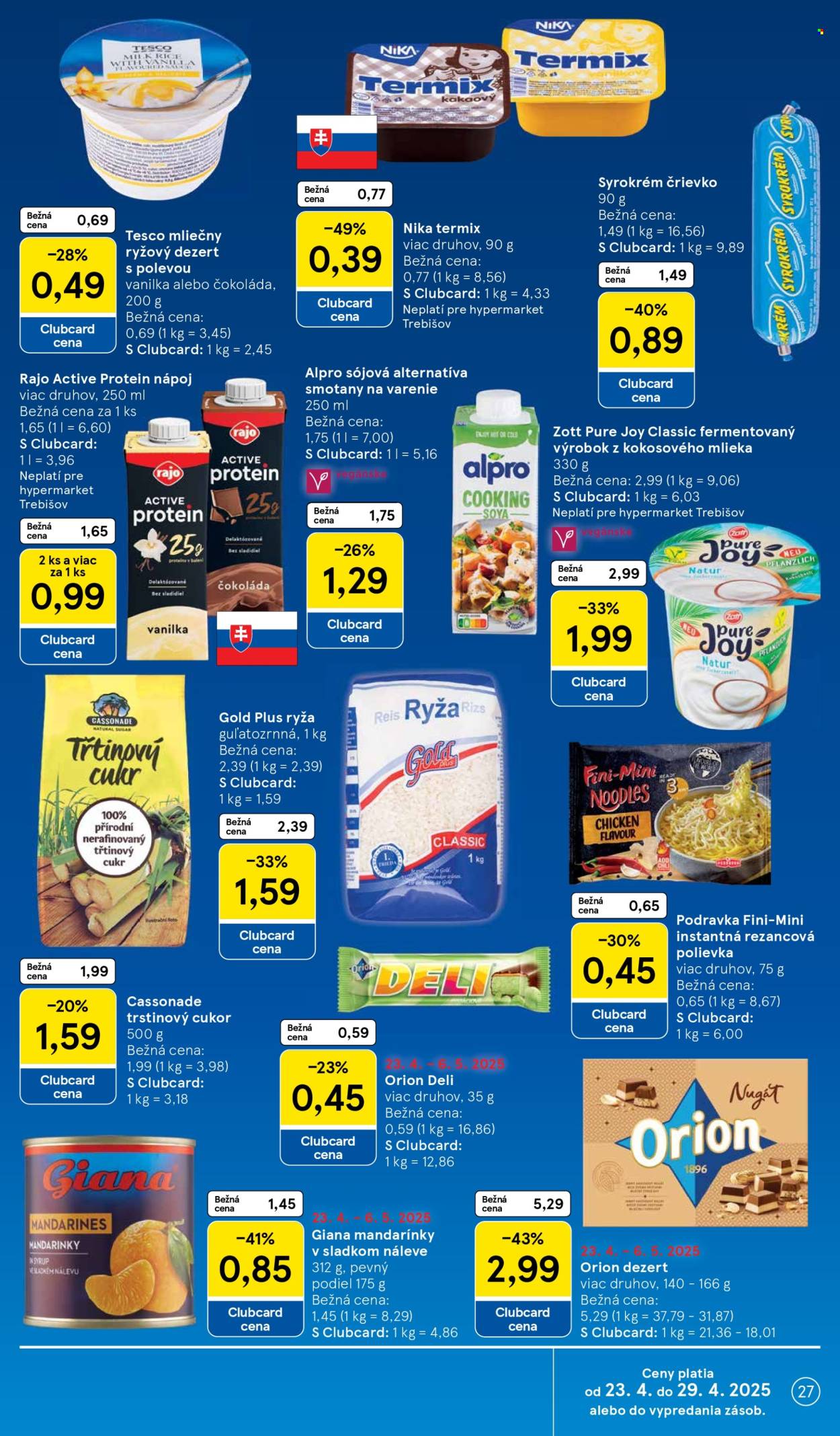 Leták TESCO - 23.4.2025 - 29.4.2025. Strana 27