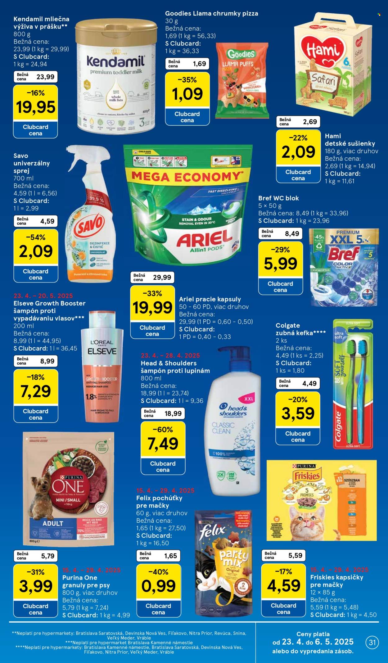 Leták TESCO - 23.4.2025 - 29.4.2025. Strana 31