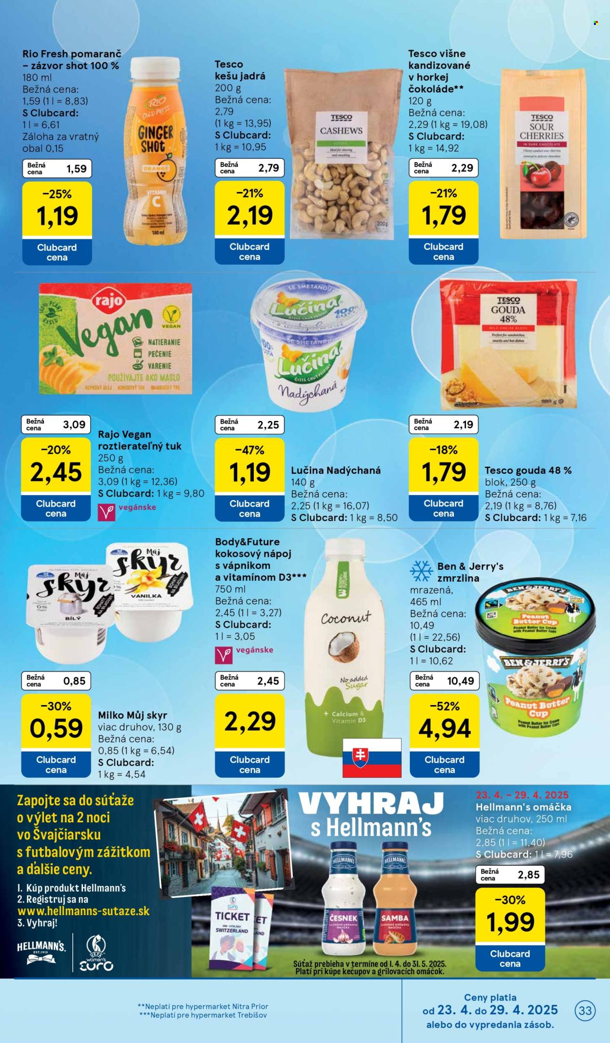 Leták TESCO - 23.4.2025 - 29.4.2025. Strana 33
