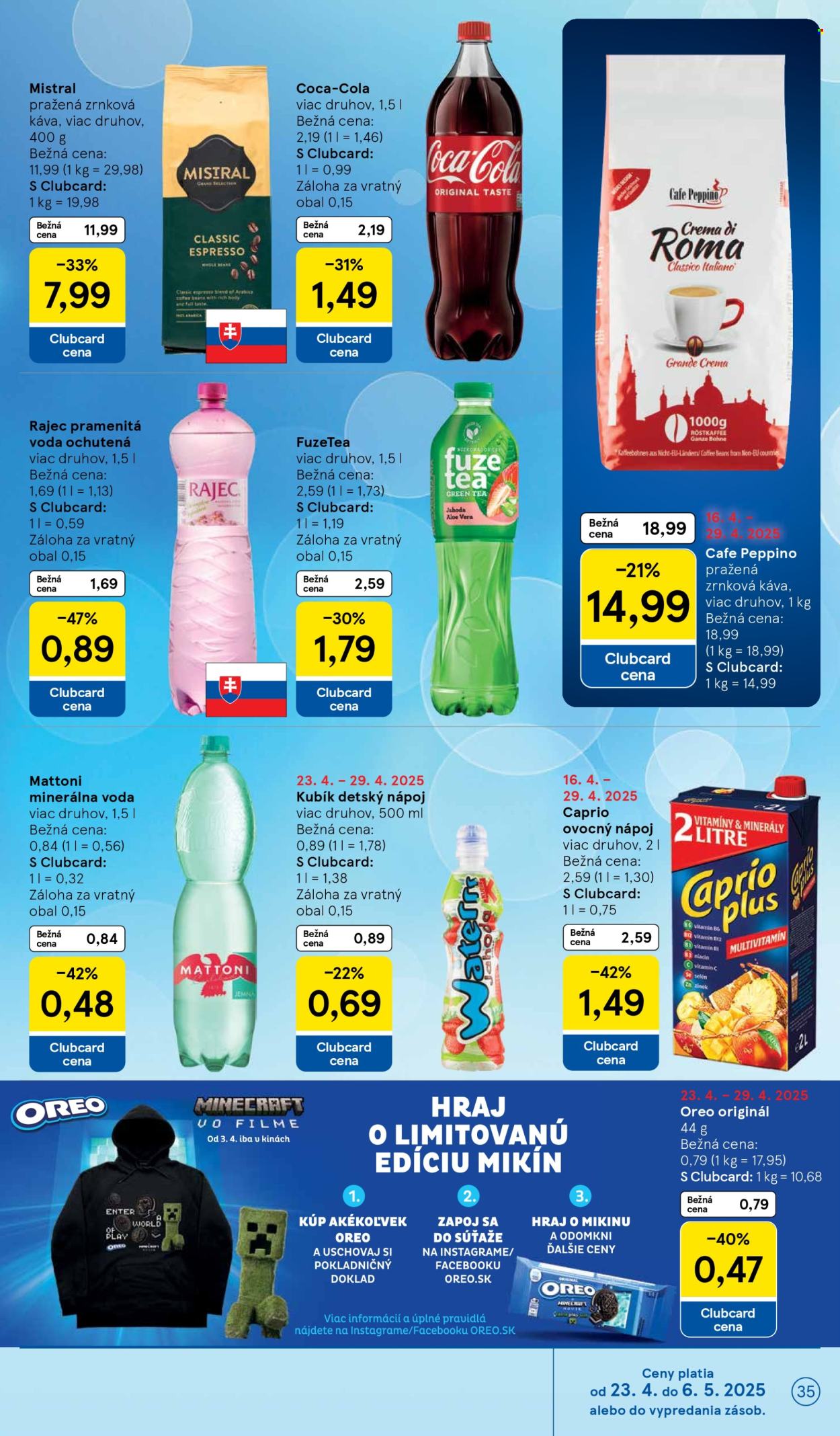 Leták TESCO - 23.4.2025 - 29.4.2025. Strana 35