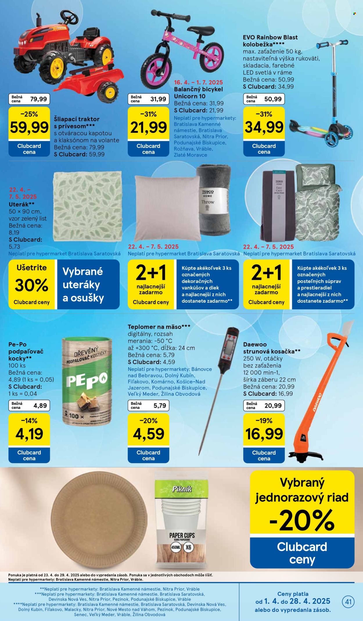 Leták TESCO - 23.4.2025 - 29.4.2025. Strana 41