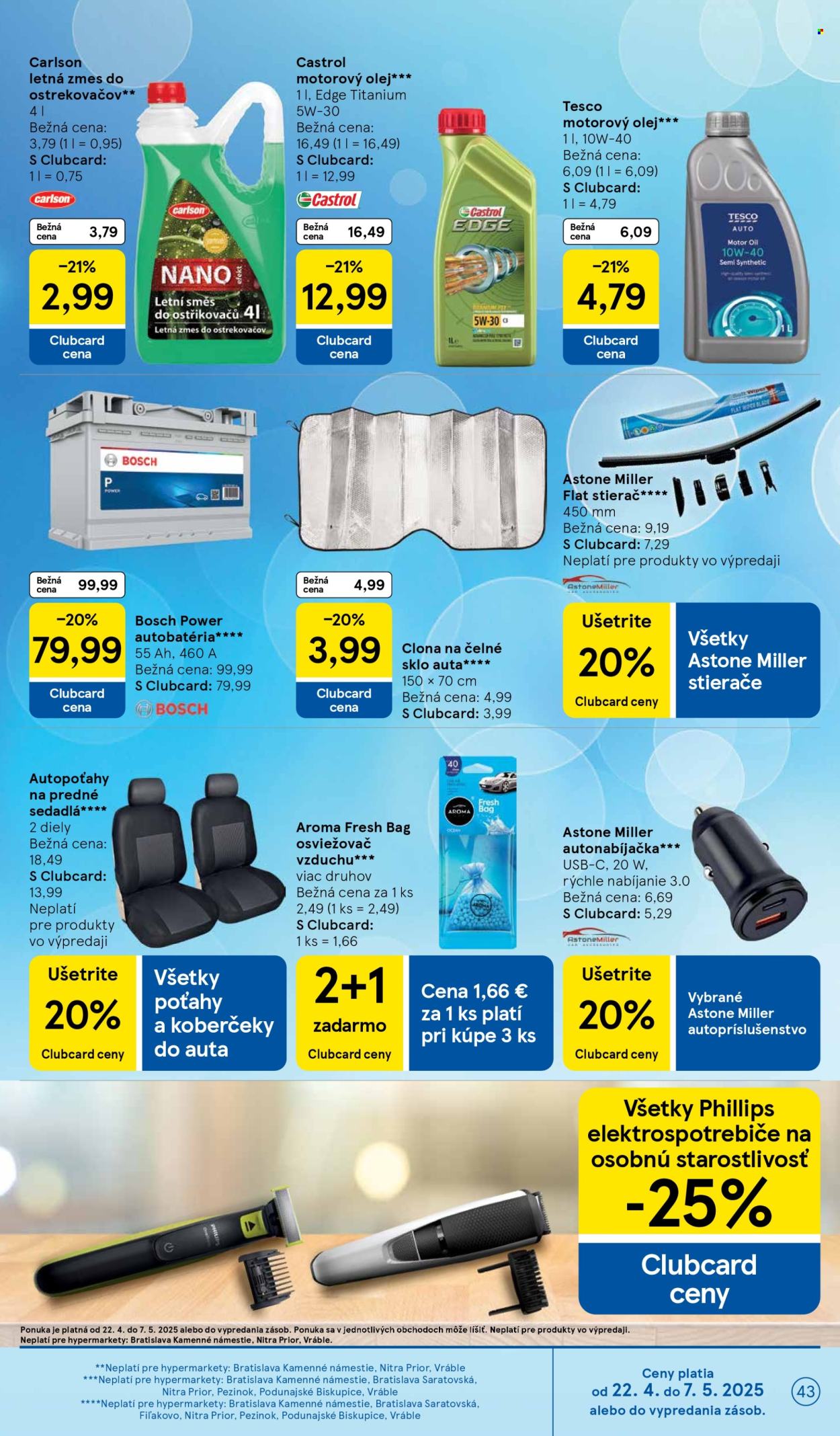 Leták TESCO - 23.4.2025 - 29.4.2025. Strana 43