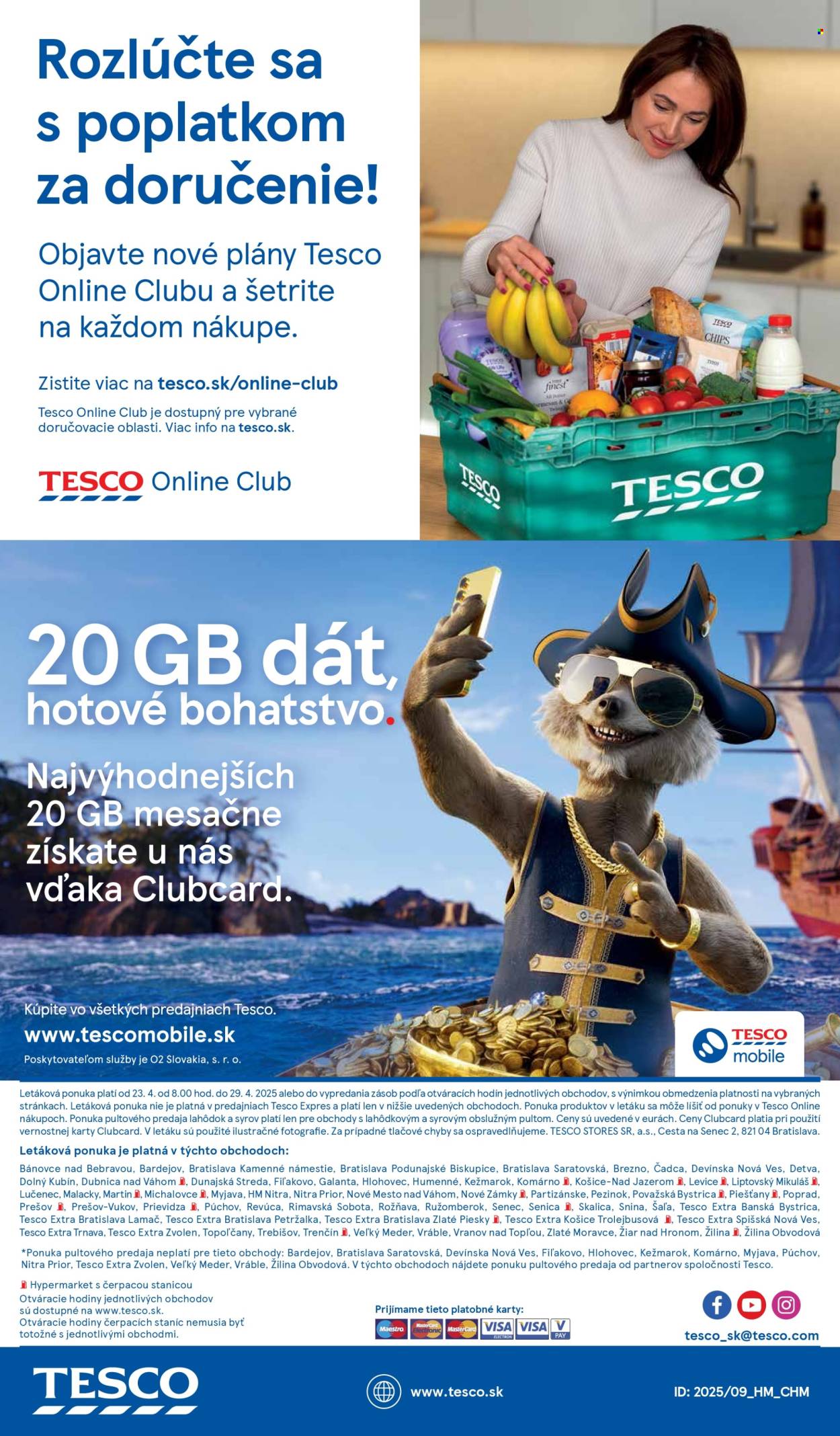 Leták TESCO - 23.4.2025 - 29.4.2025. Strana 44