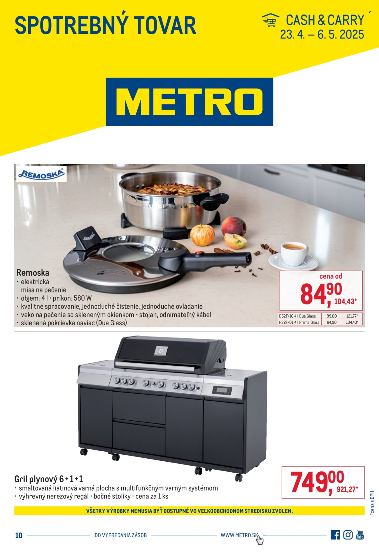 Leták Metro - 23.4.2025 - 6.5.2025. Strana 1