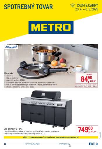 Leták Metro - 23.4.2025 - 6.5.2025.