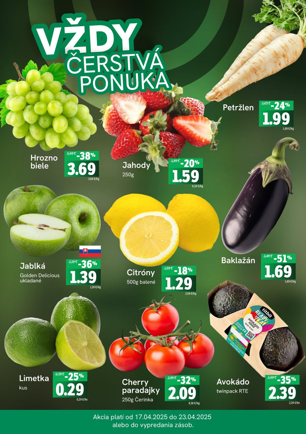 Leták FRESH - 17.4.2025 - 23.4.2025. Strana 3