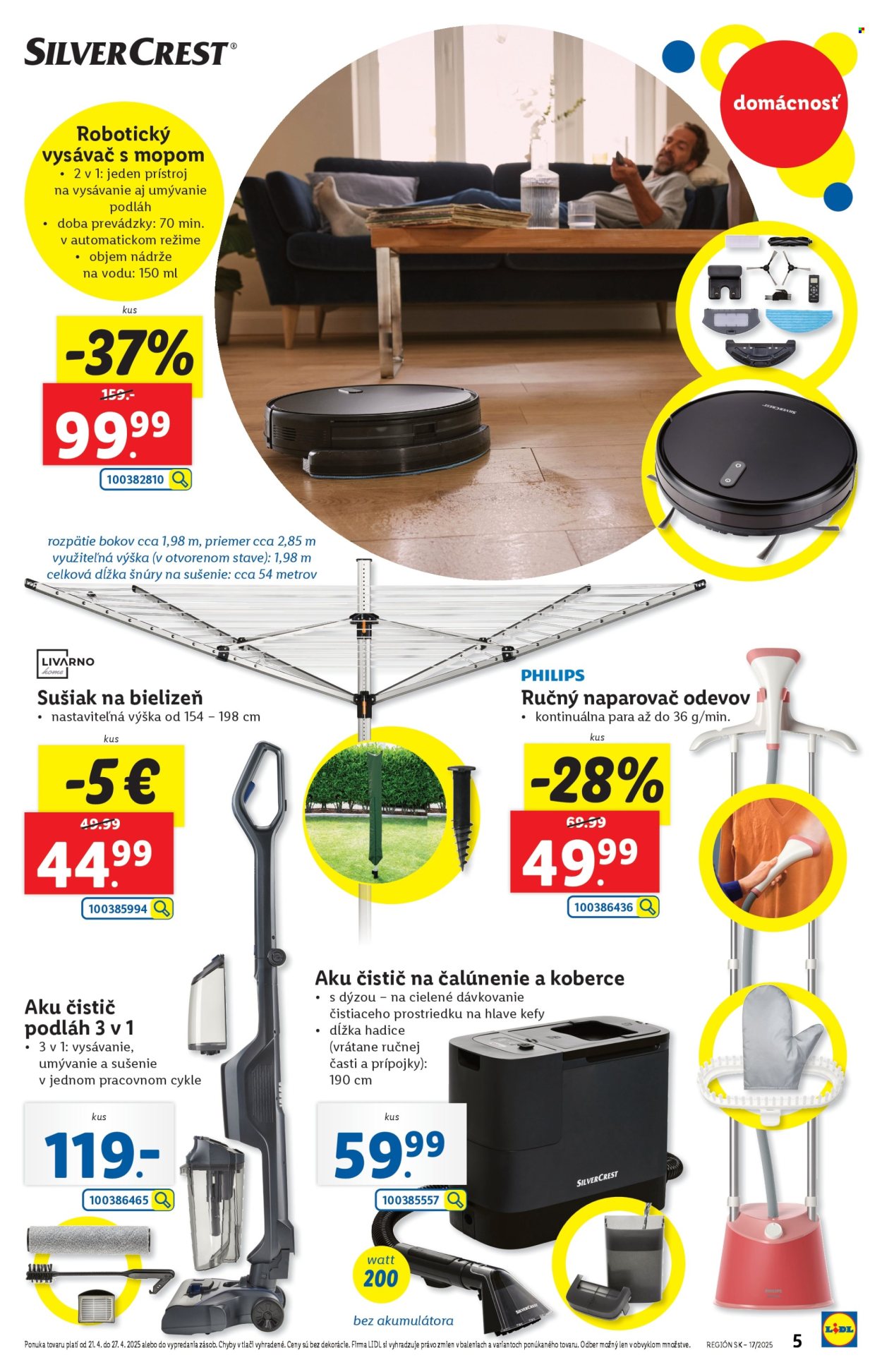 Leták Lidl - 21.4.2025 - 27.4.2025. Strana 5