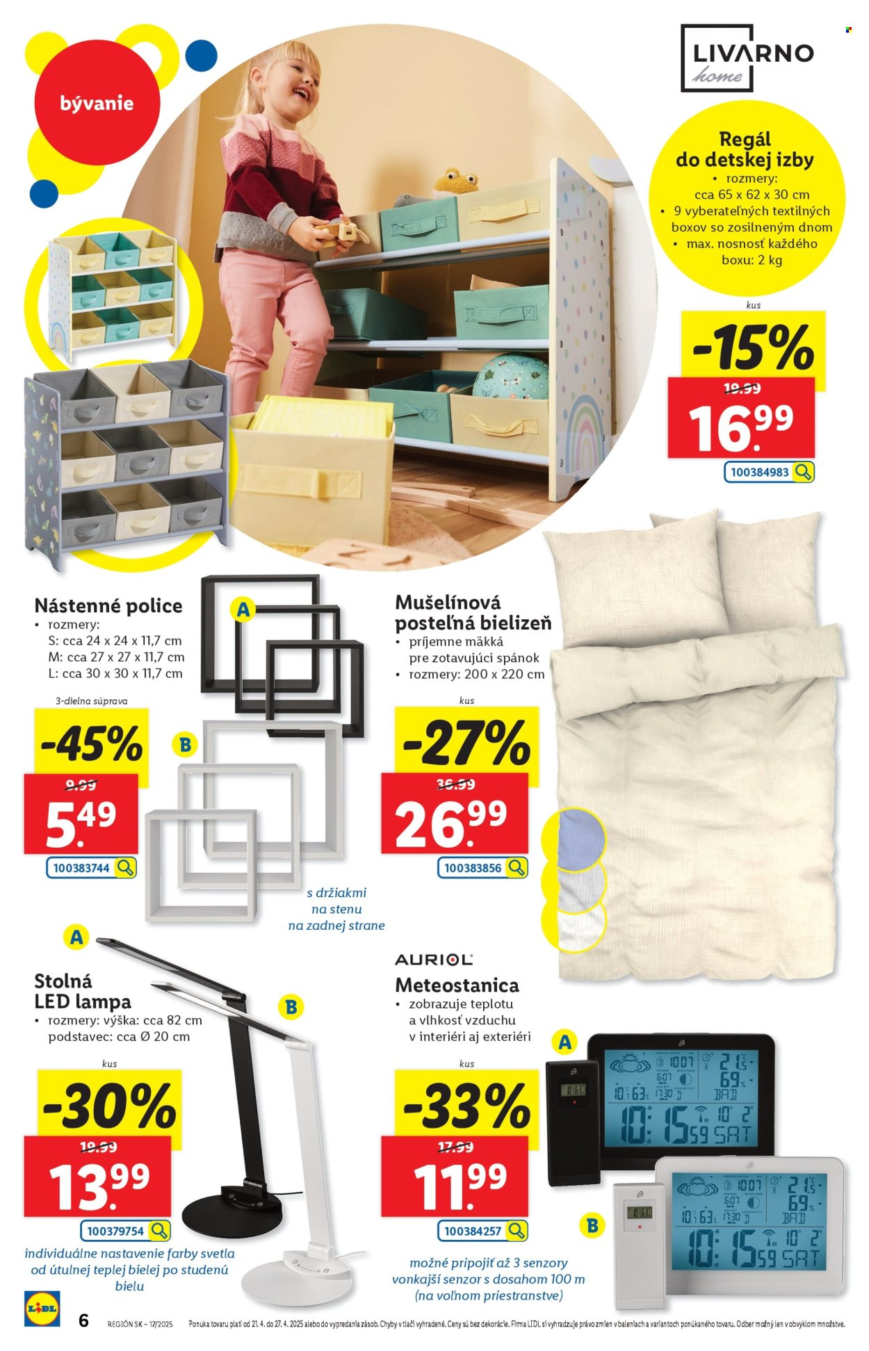 Leták Lidl - 21.4.2025 - 27.4.2025. Strana 6