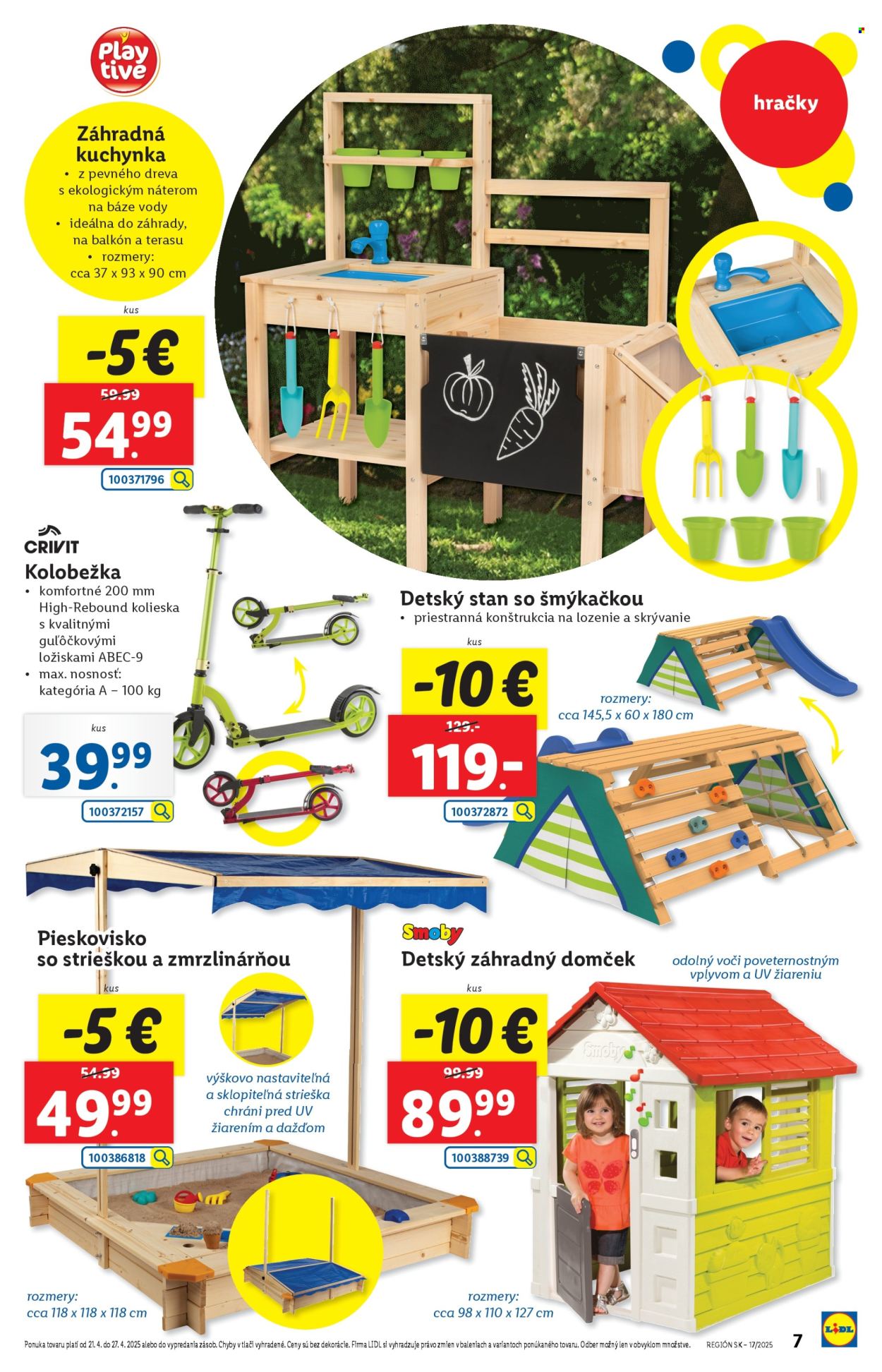 Leták Lidl - 21.4.2025 - 27.4.2025. Strana 7