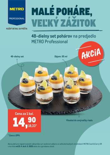 Leták Metro - 23.4.2025 - 6.5.2025.